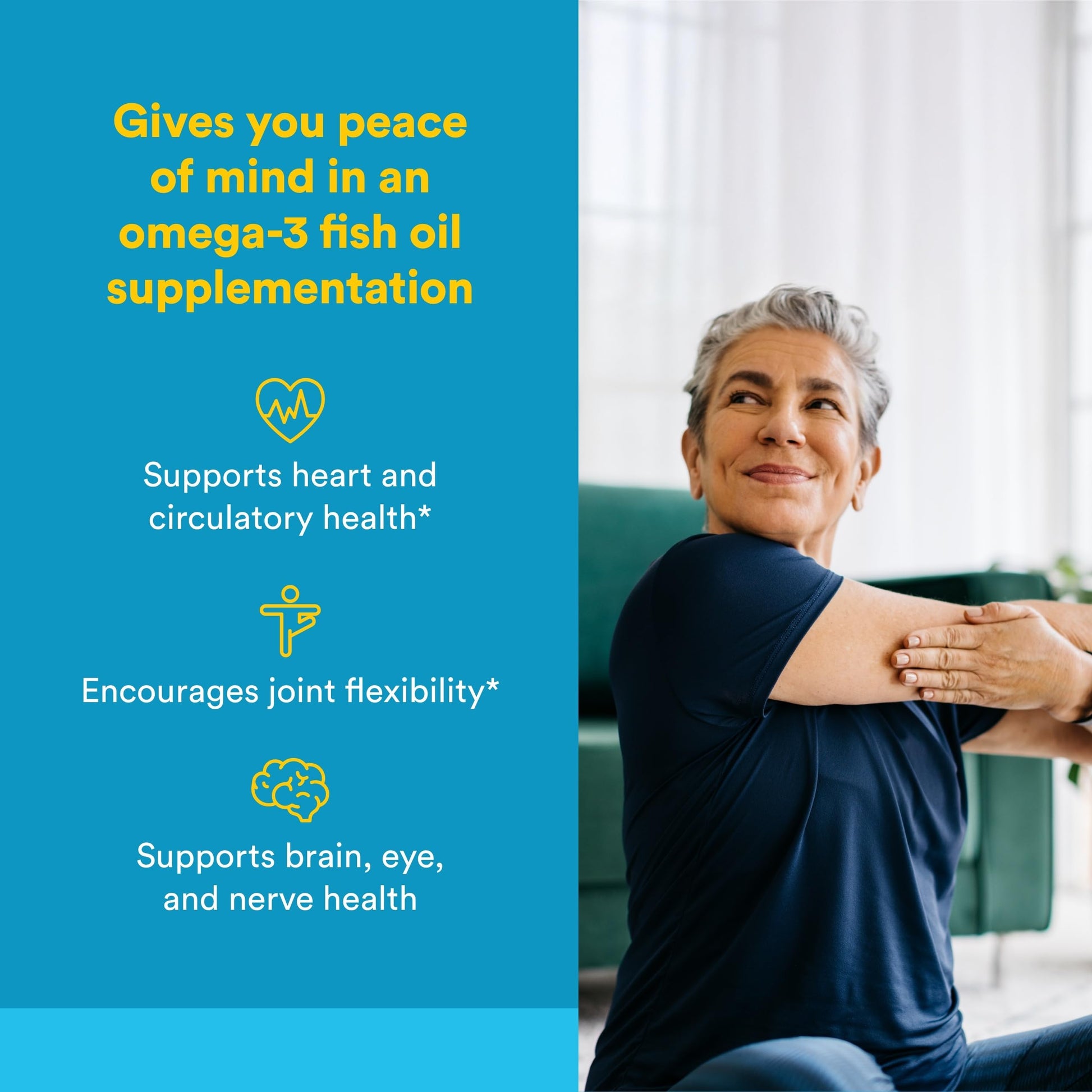 Natural Factors RxOmega-3 Ultra Strength - Brain & Heart Health Support - Eye Health Supplement with EPA & DHA - Supplement with Omega-3 Fatty Acids - 150 Softgels (75 Servings) Natural FactorsAu supplements