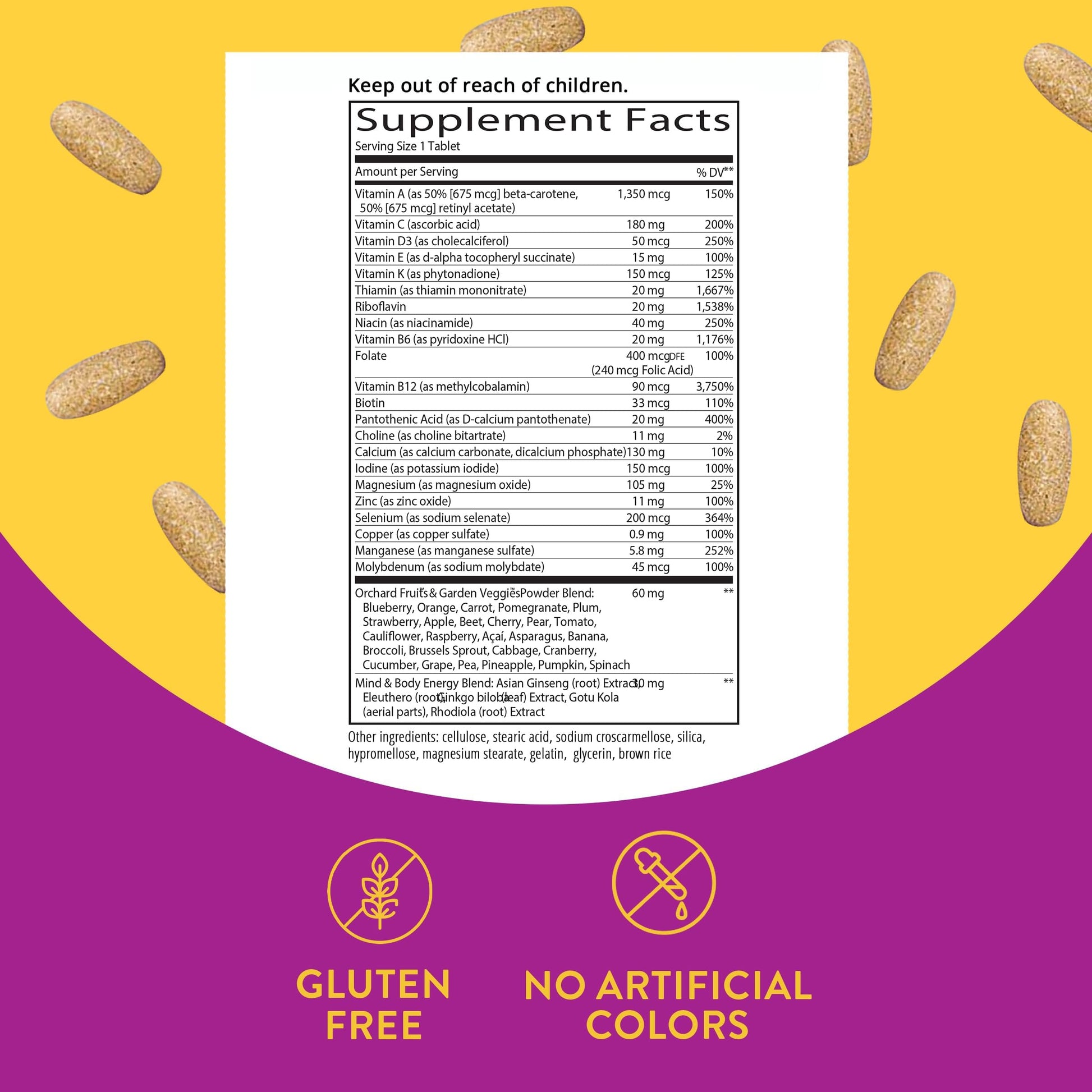 Nature’s Way Alive! Women’s 50+ Ultra Potency Complete Multivitamin Nature's WayUS supplements