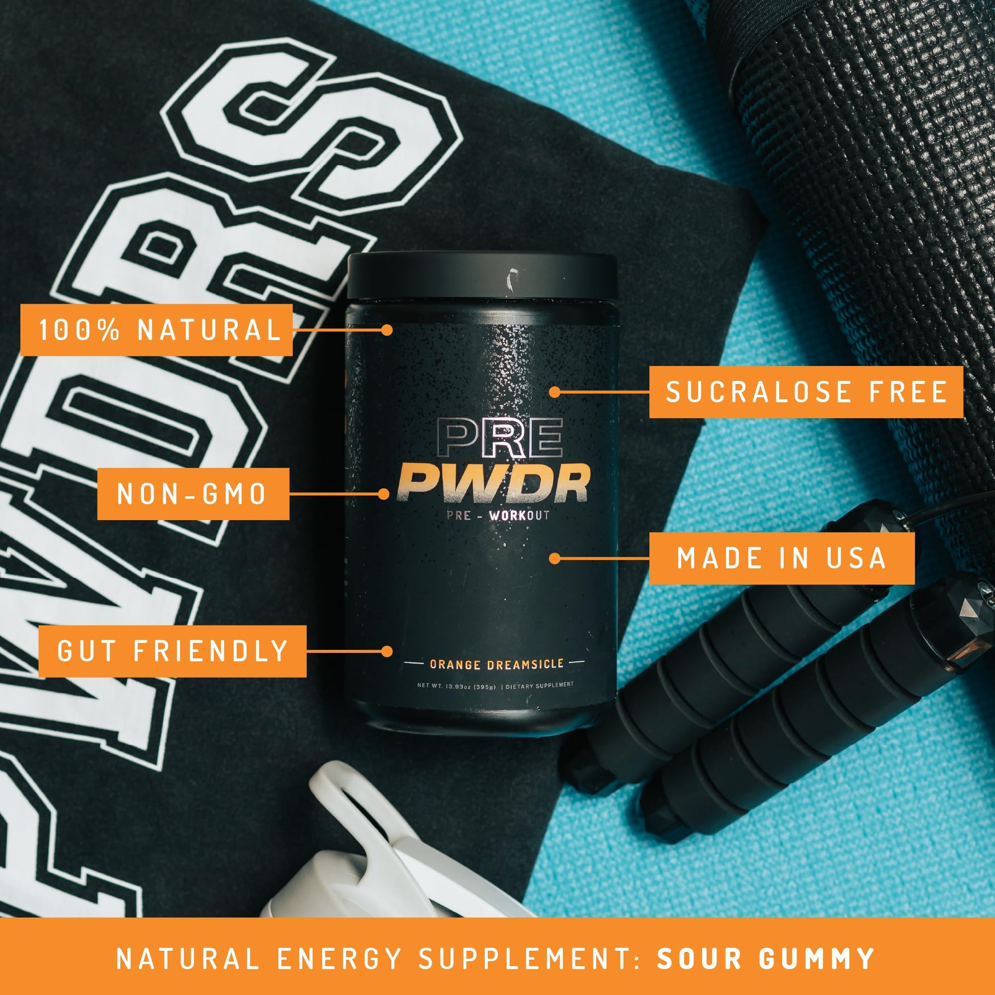 PWDRS PRE Pre-Workout Powder - Energy, Pump, Endurance, Focus, Strength Supplement PWDRSUS supplements