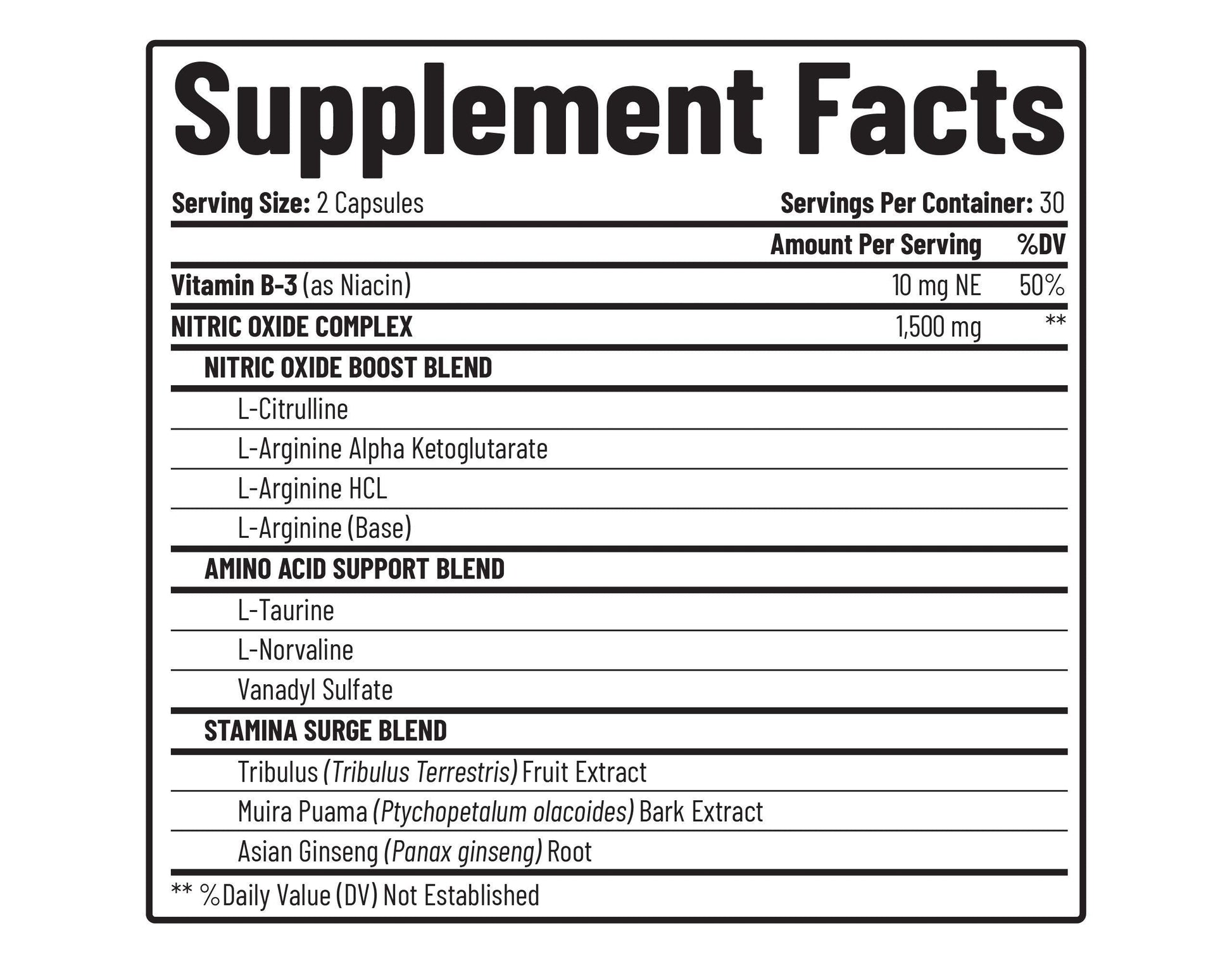 Snap Supplements Nitric Oxide + Testo Booster (2 Products) Snap SupplementsAu supplements