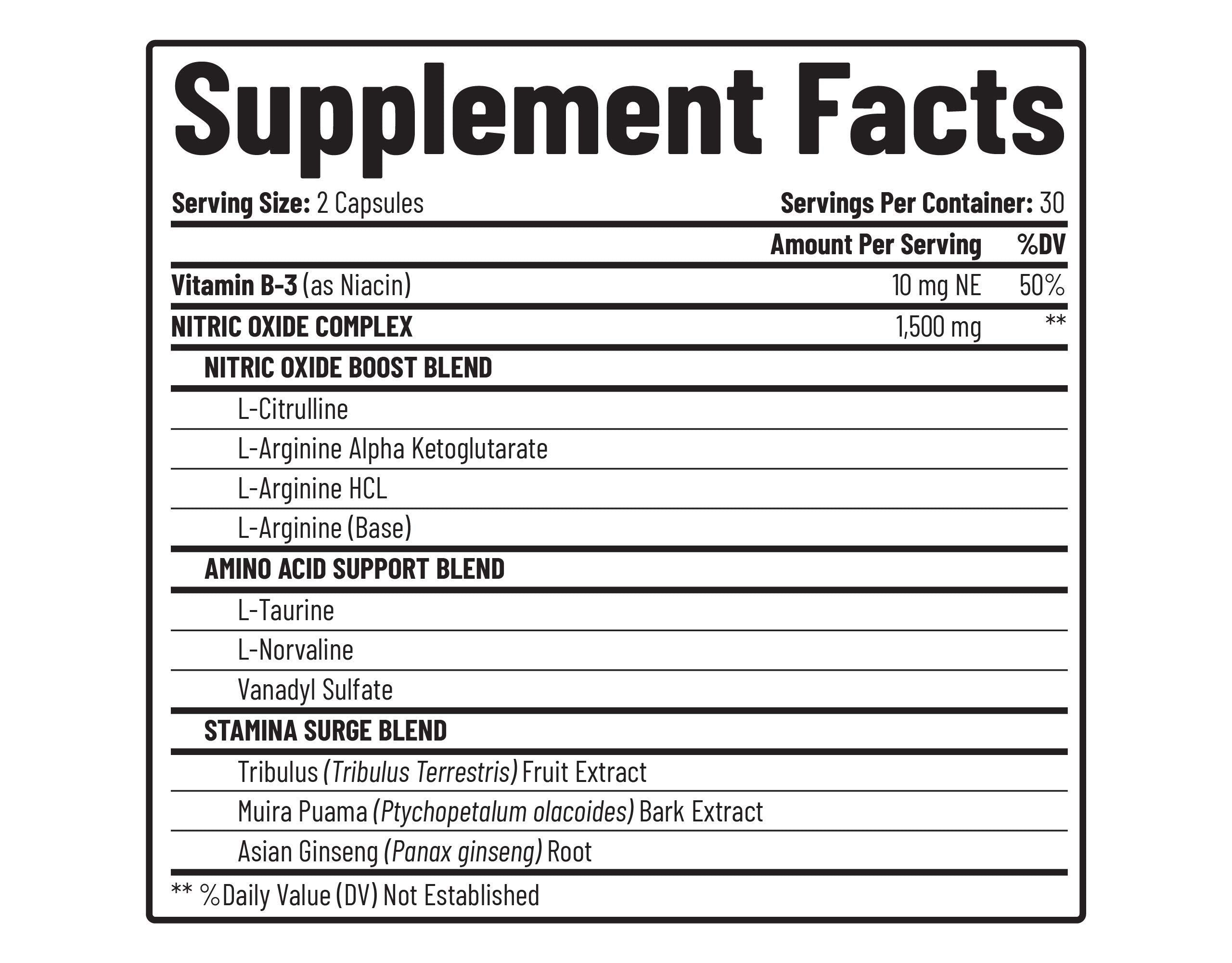 Snap Supplements Nitric Oxide + Testo Booster (2 Products) Snap SupplementsAu supplements