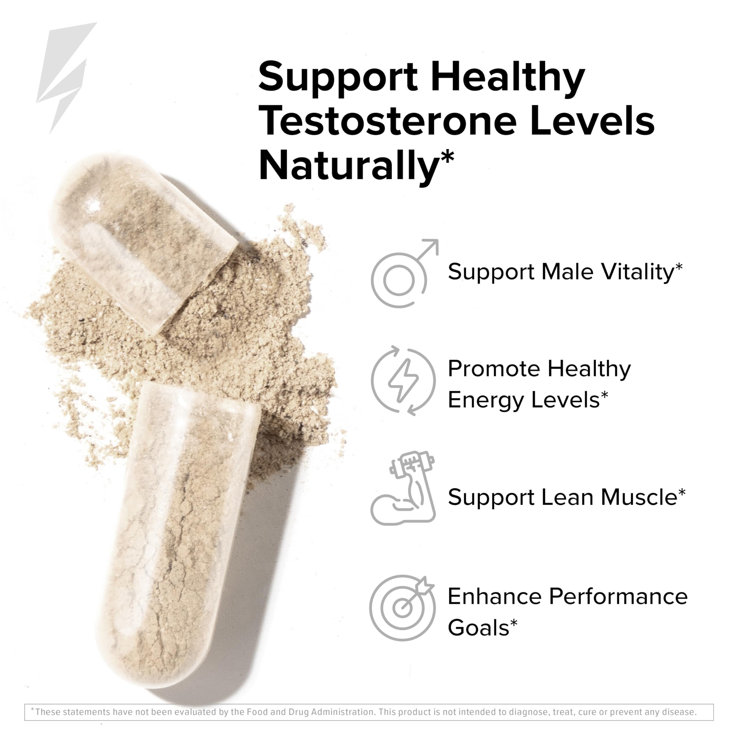 InnoSupps T-Drive Magnum Testosterone Booster Enhance Peak Performance Amplify Muscle Growth, Increase Libido & Energy Levels, Horny Goat Weed Tongkat Ali, Zinc, Fenugreek, Fat Burner 90 Caps/30 Days InnoSuppsAu supplements