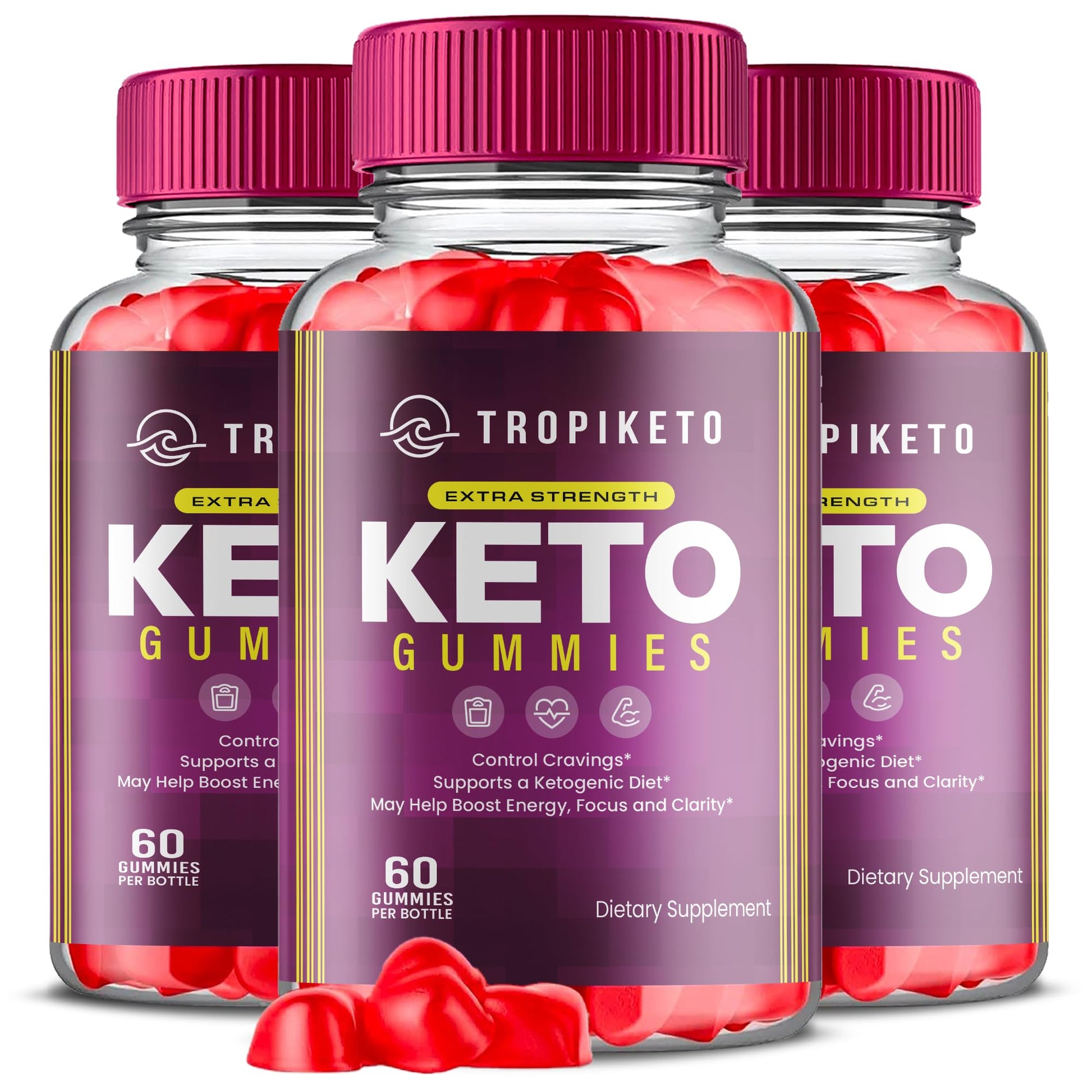 (3 Pack) Tropiketo Keto ACV Gummies, Tropiketo Keto, Tropiketo Gummies Advanced ACV Titan LabsUS supplements