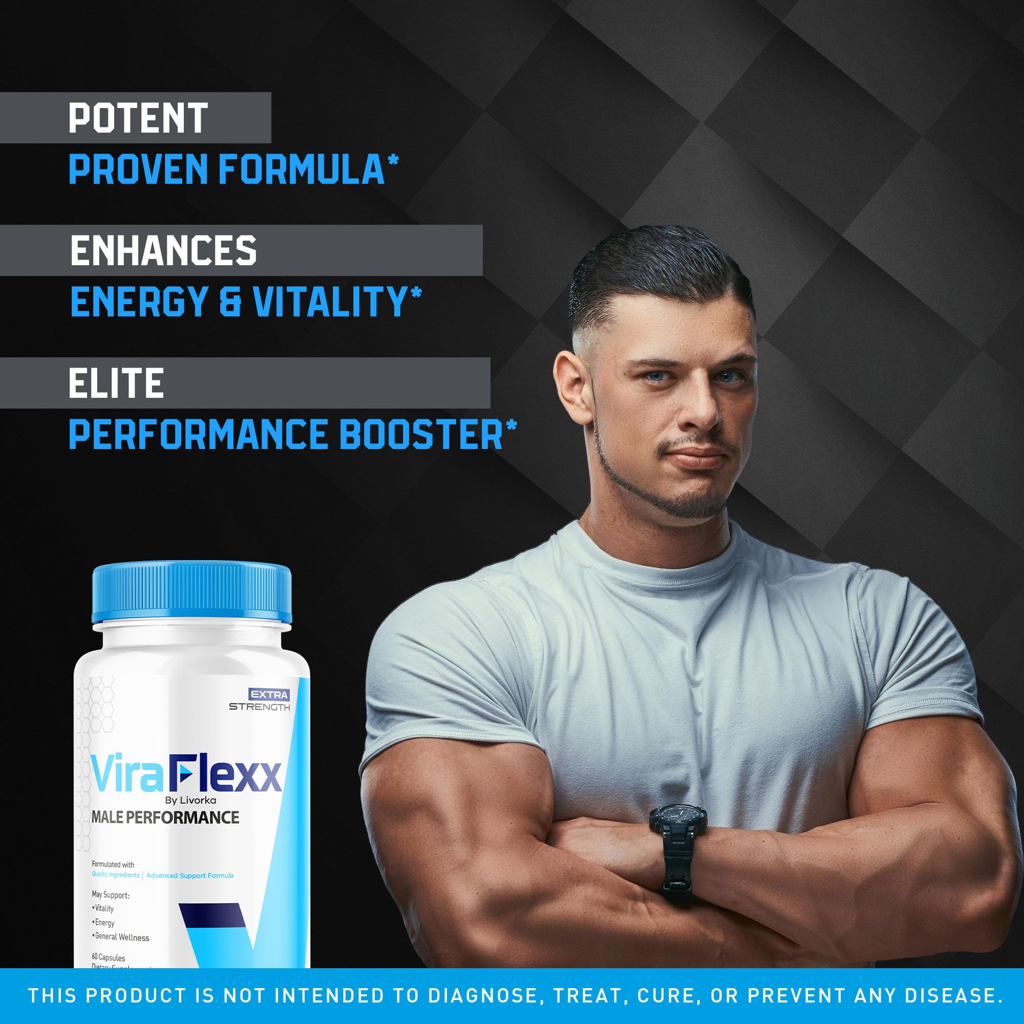 LIVORKA (3 Pack) ViraFlexx Capsules, ViraFlexx Advanced Support Formula Pills, Vira Flexx Pills (180 Capsules) LIVORKAAu supplements