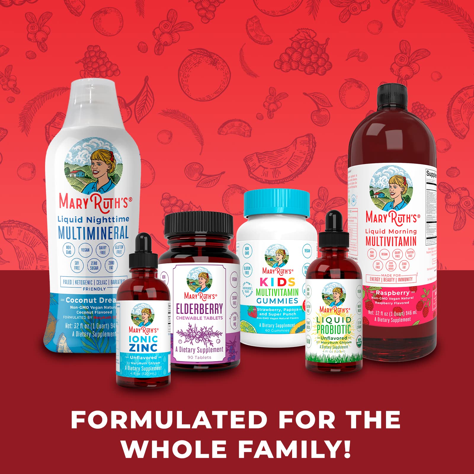 MaryRuth's Apple Cider Vinegar Gummies | ACV Gummies for Immune Support | Vegan MaryRuth OrganicsAu supplements