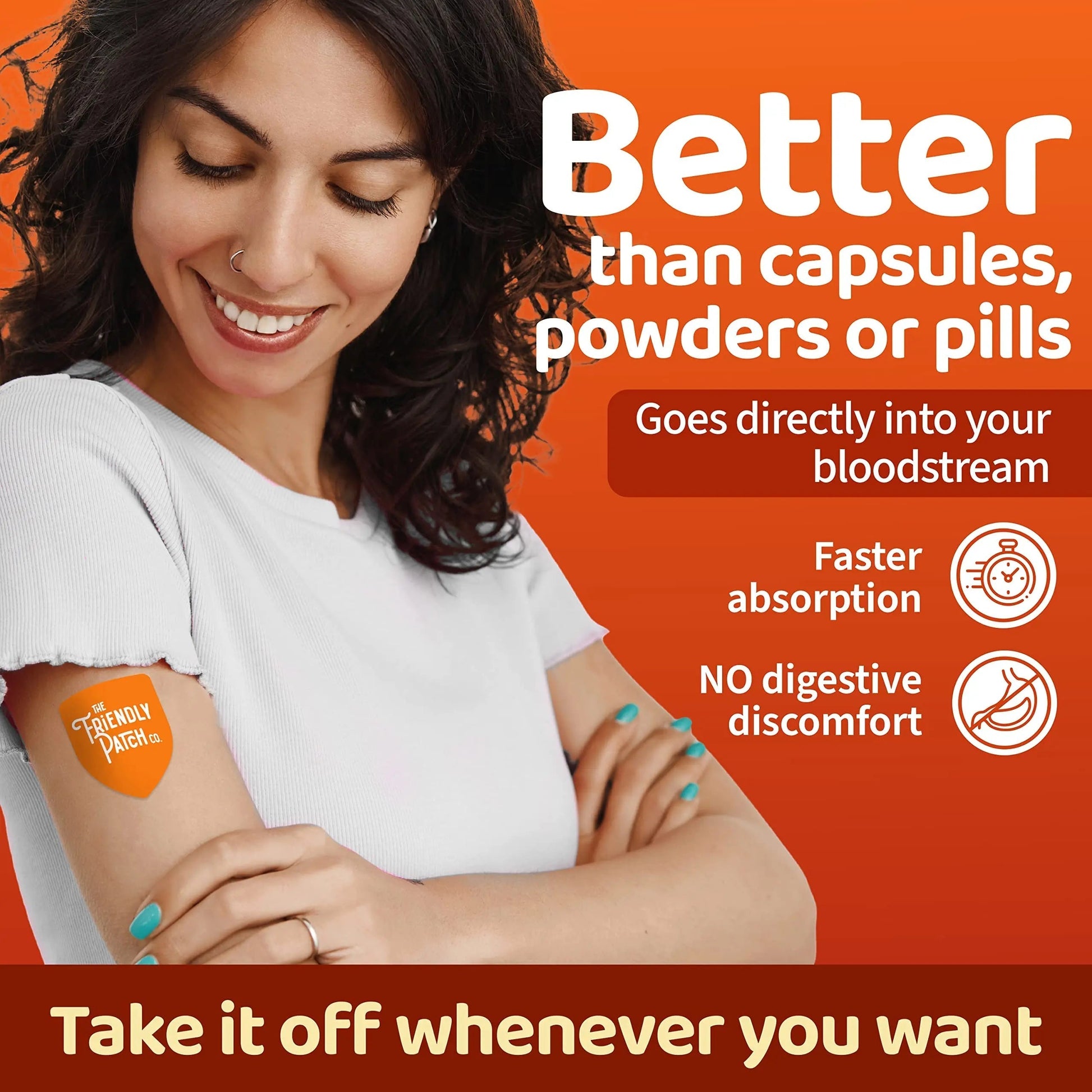 The Friendly Patch Shield Immunity Support Patch | Wearable Immune Boosters for Adults with Vitamin D3, C and Zinc The Friendly Patch CO.Au supplements