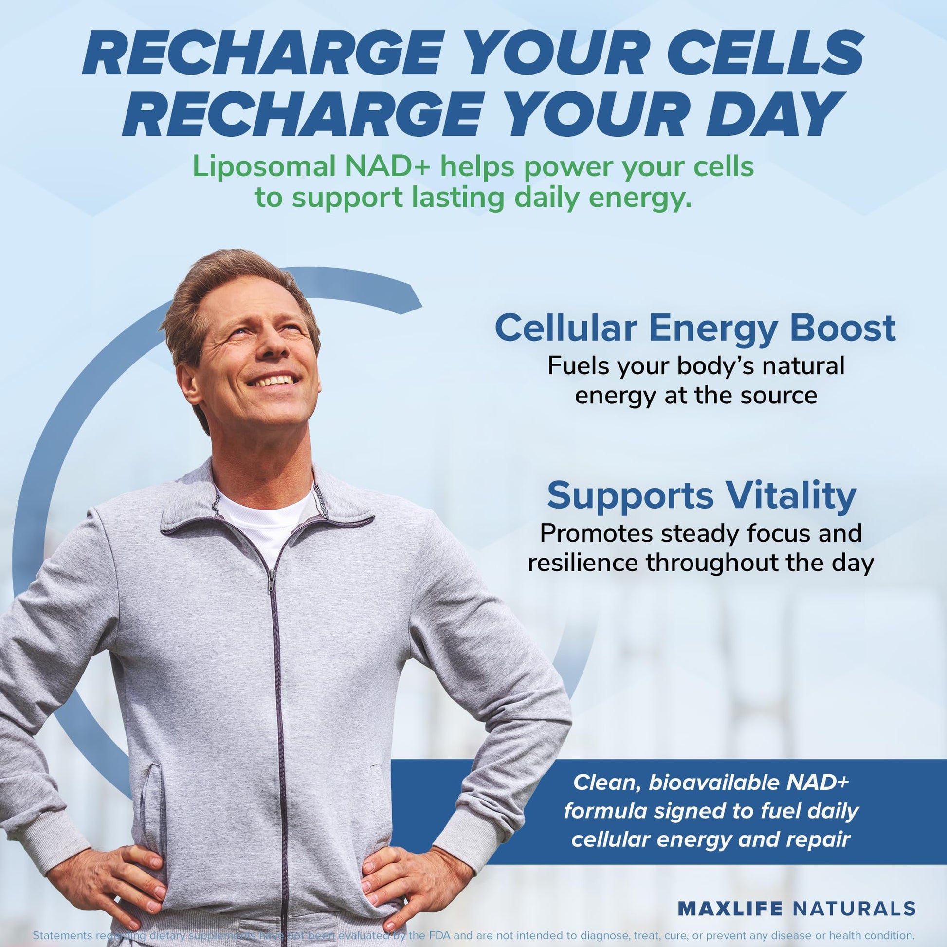Liposomal NAD+ Trans-Resveratrol Supplement 1500mg - 120 Capsules - Liposomal NAD Supplements for Women and Men, High Purity-NAD Cell Regenerator, Cognitive & Anti Aging Supplement for Women & Men MAXLIFE NATURALSAu supplements