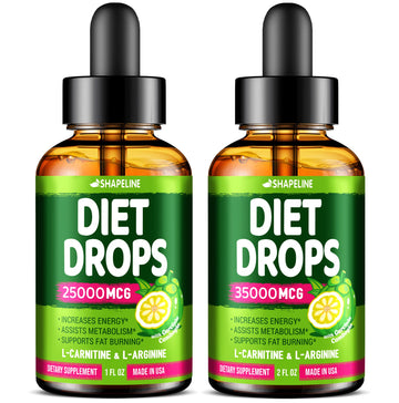 SHAPELINE Weight Loss Drops - Diet Drops 1 Fl Oz & 2 Fl Oz - Made in The USA - Appetite SHAPELINEUS supplements
