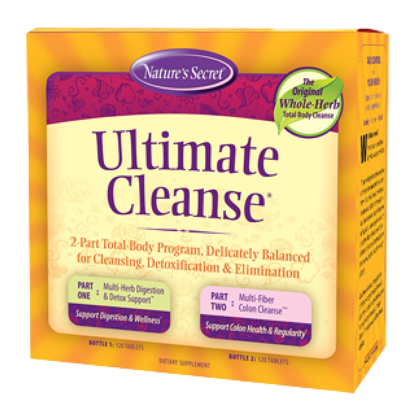 Nature's Secret Ultimate Cleanse 2-Part Total Body Detoxification & Elimination Supports Nature's SecretUS supplements