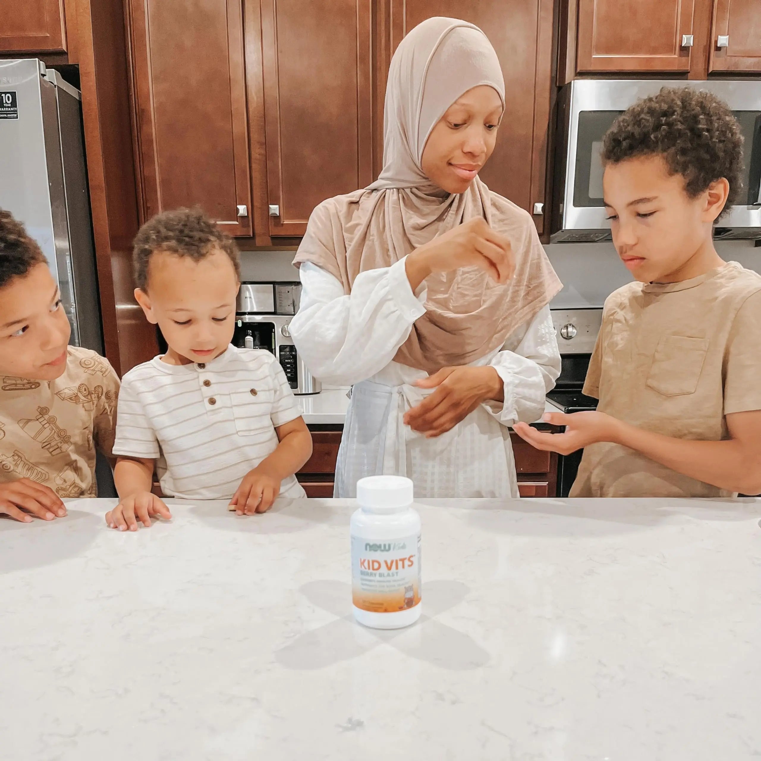 NOW Kids Supplements, Kid Vits Multivitamin, Berry Lemonade Flavor, 120 Chewable Tablets NOW FoodsAu supplements