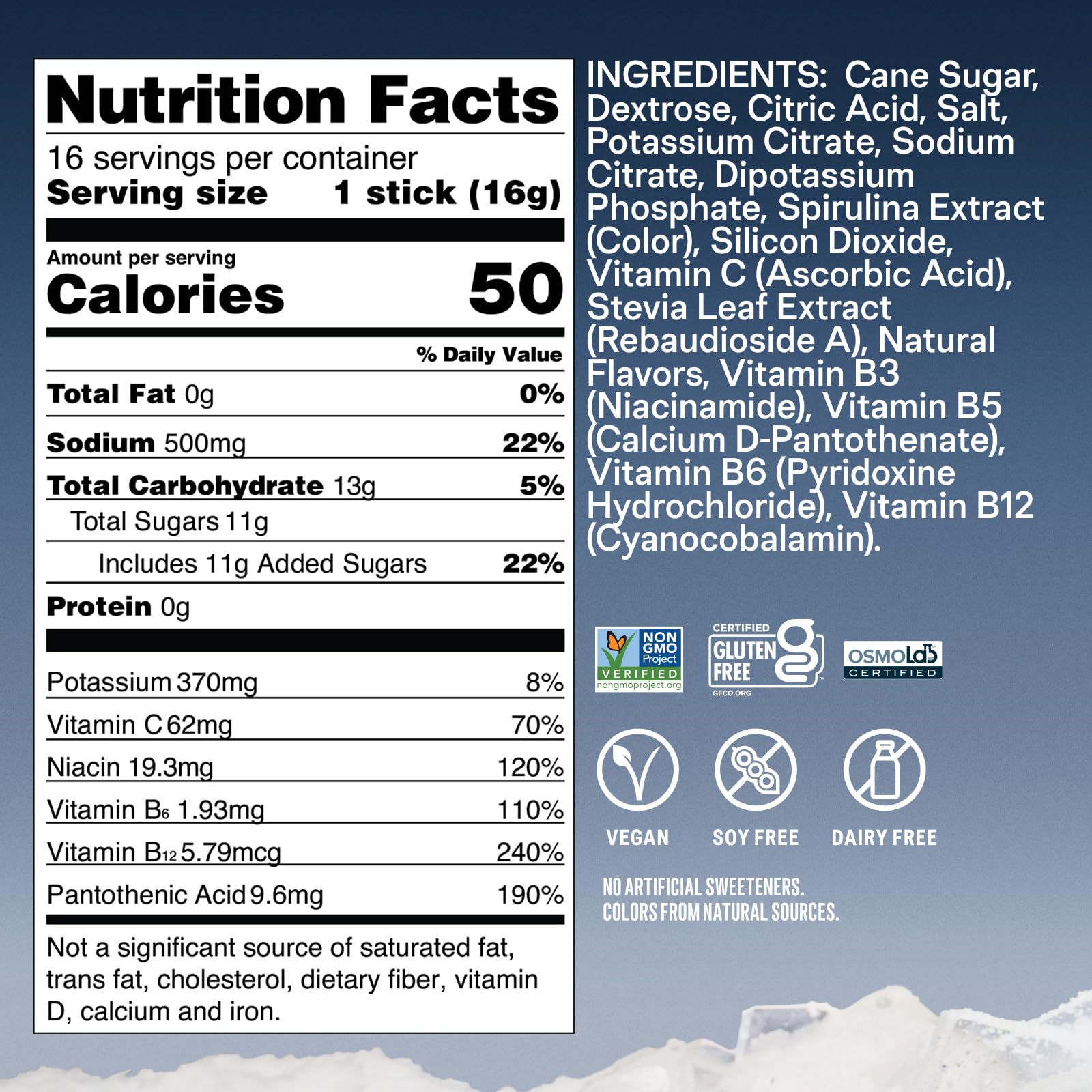 Liquid I.V.® Hydration Multiplier - Arctic Raspberry | Electrolyte Powder Drink Mix | 1 Pack (16 Servings) Liquid I.V.US supplements