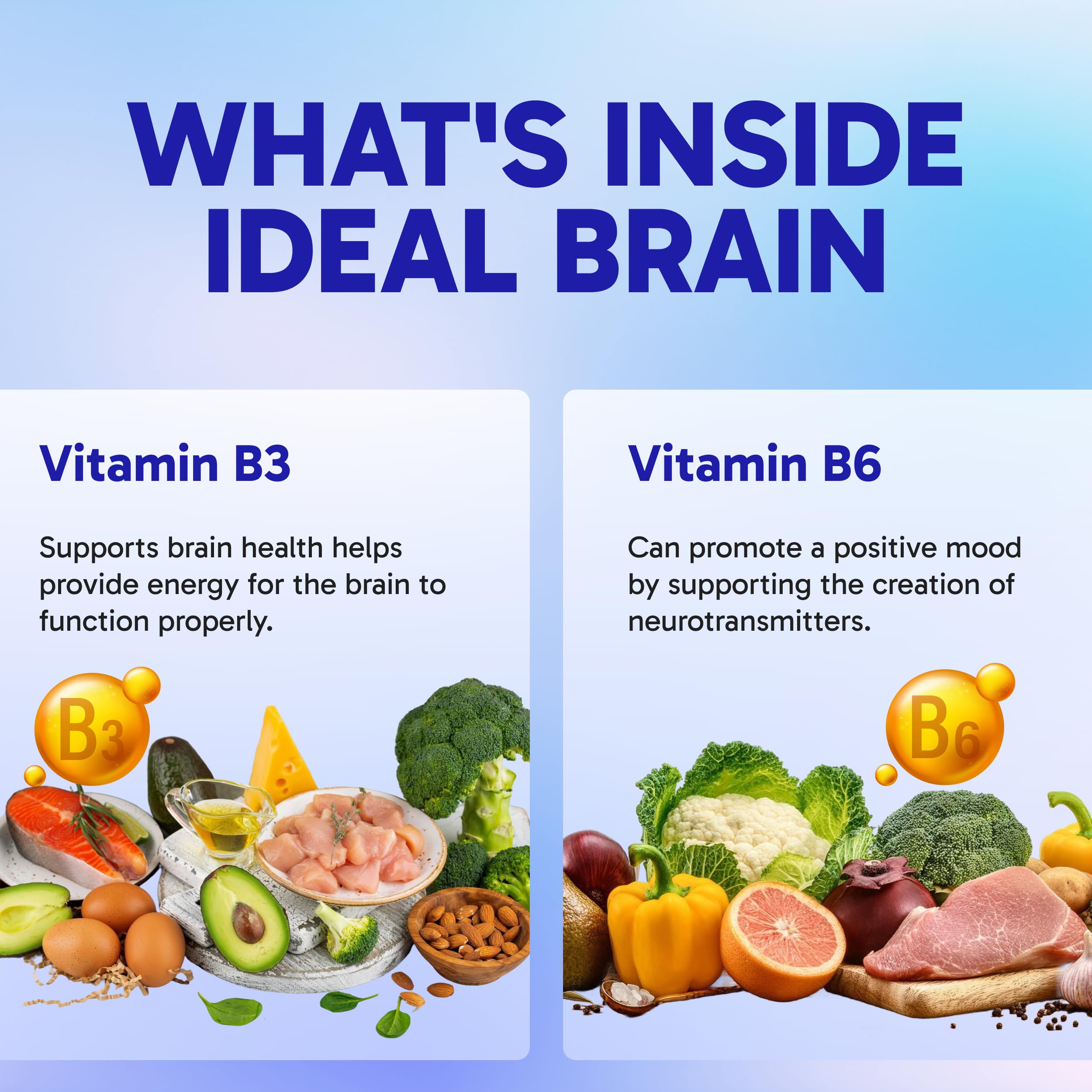 Clinical Effects Ideal Brain - Dietary Supplement for Nootropic Focus and Memory Support - 30 Capsules - B Vitamins, GABA, Alpha-GPC - Helps Support Mental Focus, and Optimal Brain Function Clinical EffectsAu supplements
