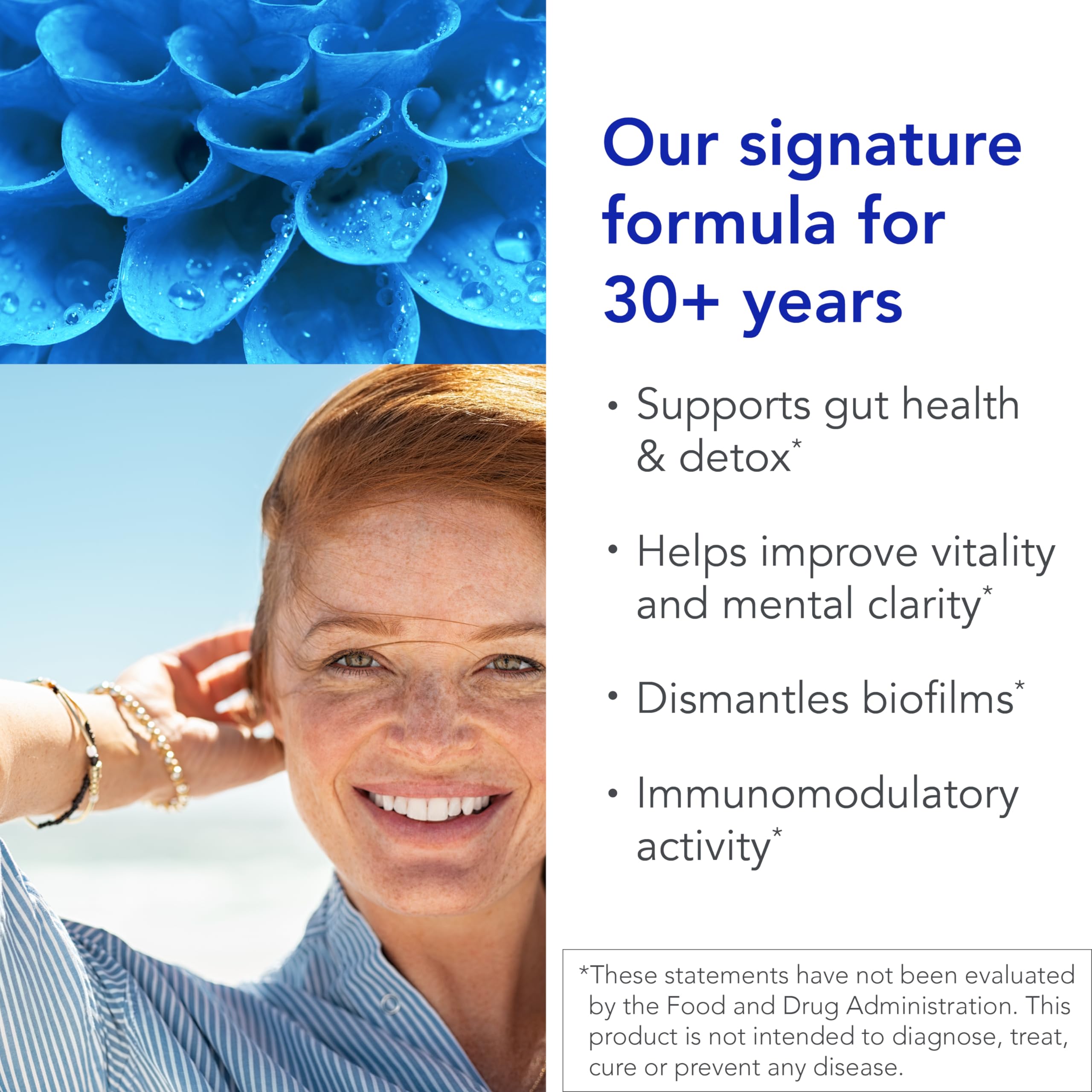 Biocidin Capsules - Biofilm Disruptor - Supports Gut Detox Cleanse, Healthy Microbial Balance, Immune Function & Gut Health - Professional-Grade Herbal Supplement