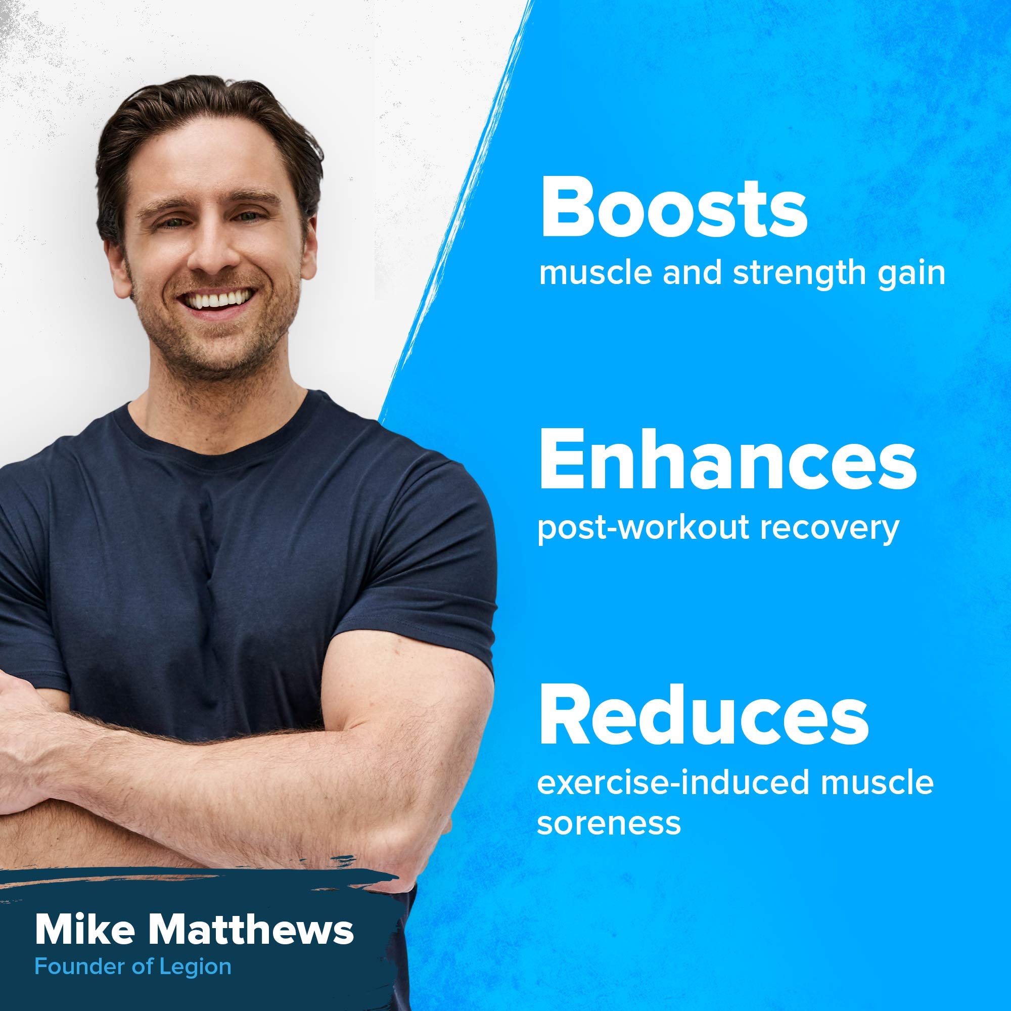 Legion Recharge Post Workout Supplement - All Natural Muscle Builder & Recovery Drink LegionUS supplements