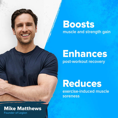 Legion Recharge Post Workout Supplement - All Natural Muscle Builder & Recovery Drink LegionUS supplements