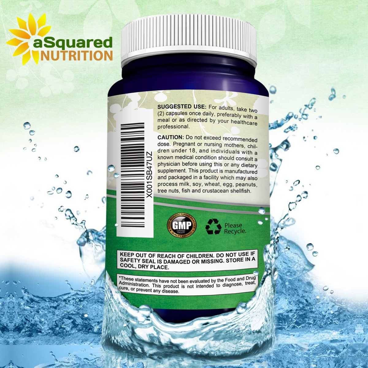 aSquared Nutrition Adrenal Support & Cortisol Manager Supplement (120 Capsules)-Adrenal Health w/Vitamin C Complex Pills to Support Fatigue & Stress Relief-Ashwagandha, L-Tyrosine, Rhodiola & Ginseng aSquared NutritionAu supplements