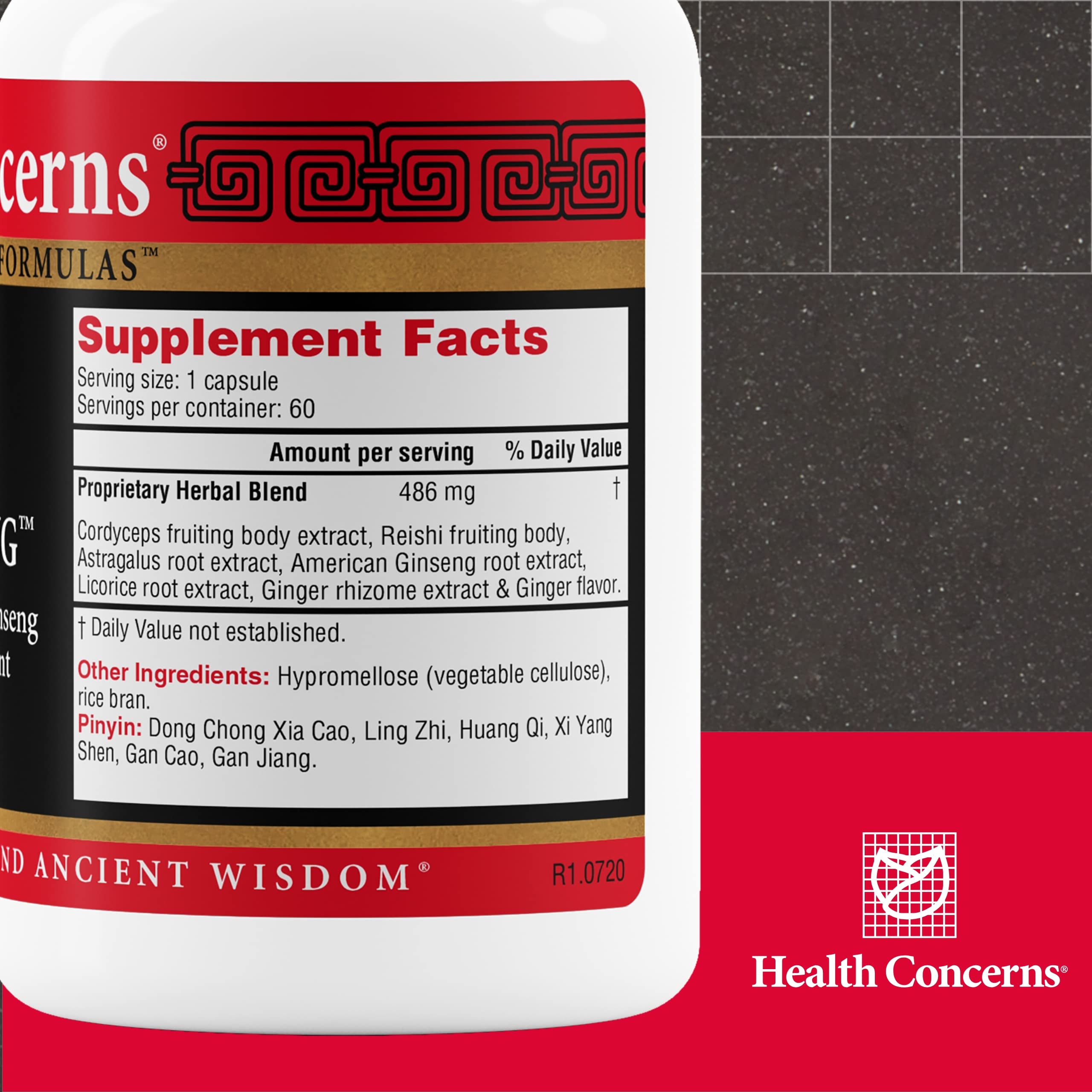 Health Concerns CordySeng – Immune System Support Supplement – Cordyceps Reishi Ginseng Astragalus Adaptogen Blend – Traditional Chinese Medicine – Respiratory & Energy Support – 60 Capsules Health ConcernsAu supplements