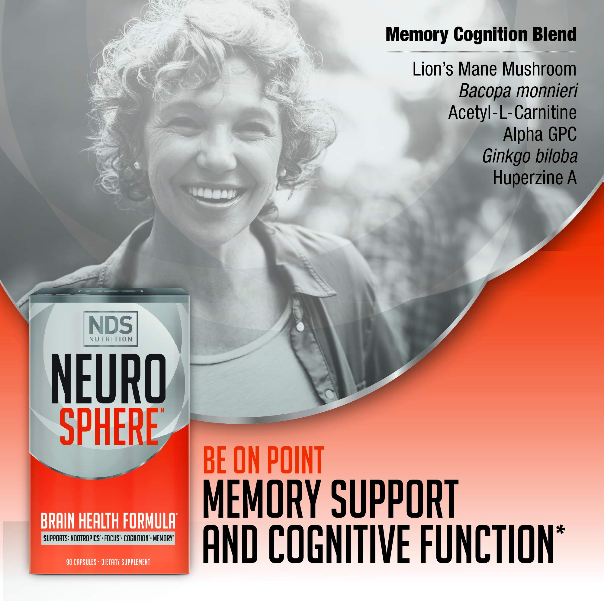 FitLife Brands Nutrition Neuro Sphere - Brain Health Formula - Nootropic, Increase Focus and Energy, Enhance Concentration, Antioxidant and Immunity Support - 90 Capsules FitLife BrandsAu supplements