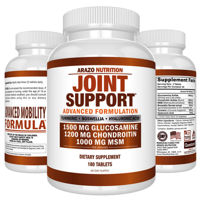 Glucosamine Chondroitin Turmeric Msm Boswellia - Joint Support Supplement for Relief My StoreUS supplements