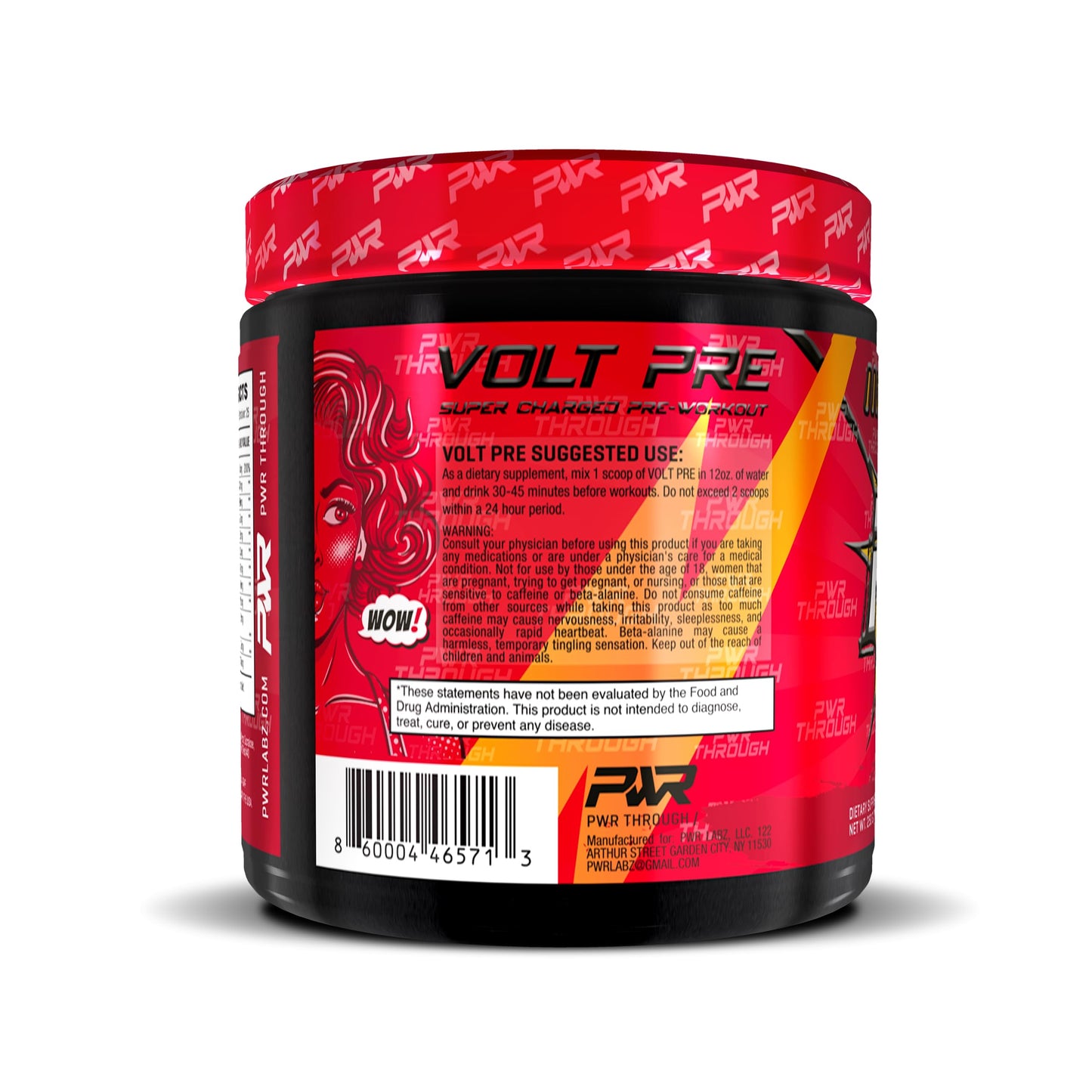 PWR Labz Pre Workout - Pump · Focus · Energy · L-Citrulline, L-Tyrosine, Agmatine, Alpha GPC PWR Labz LLCUS supplements