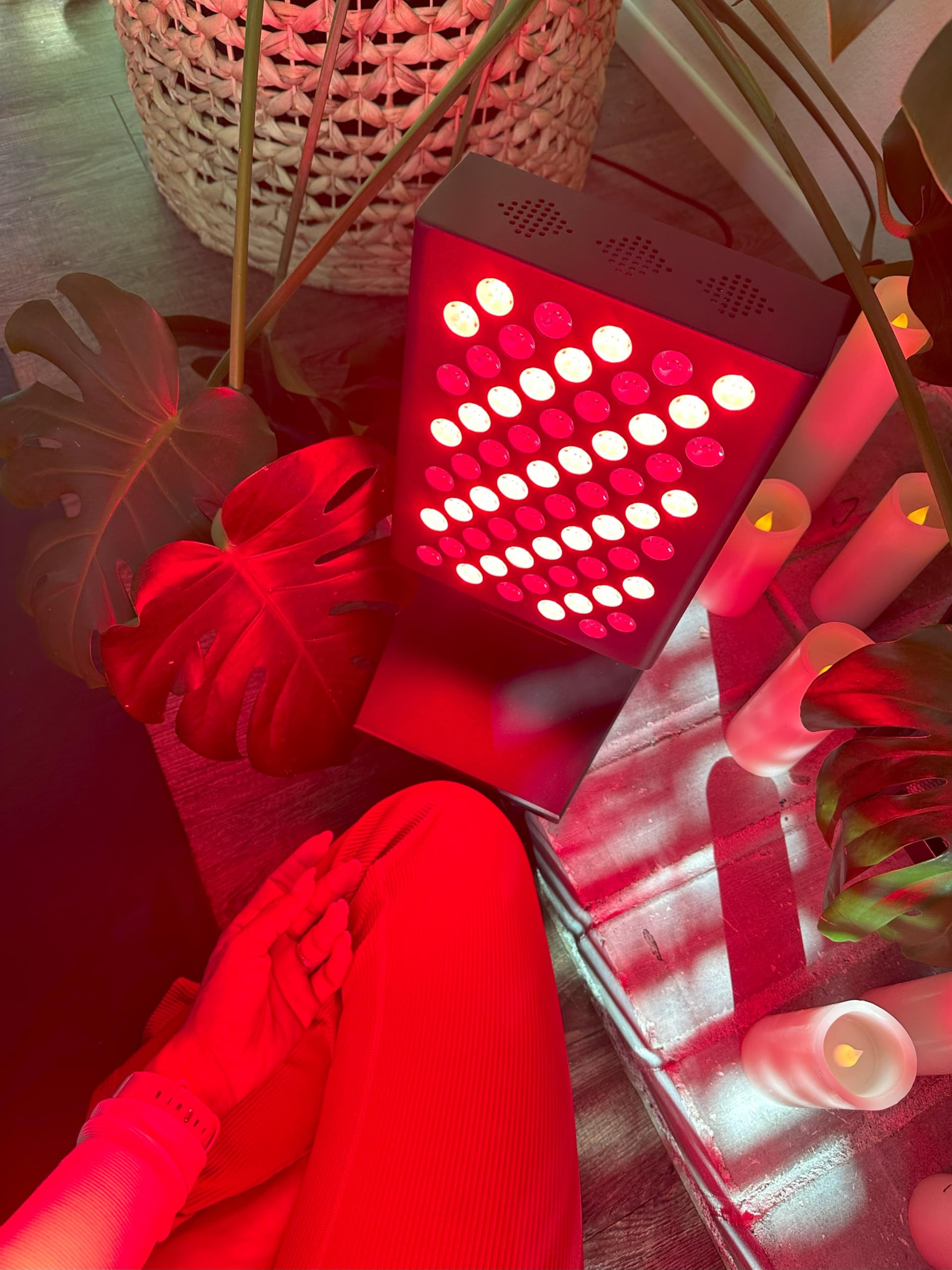 ADVARAYS Red Light Therapy Lamp: Infrared Heating Pad Pain Relief for Body 60 LEDs Panel Red Light ADVARAYSAu supplements