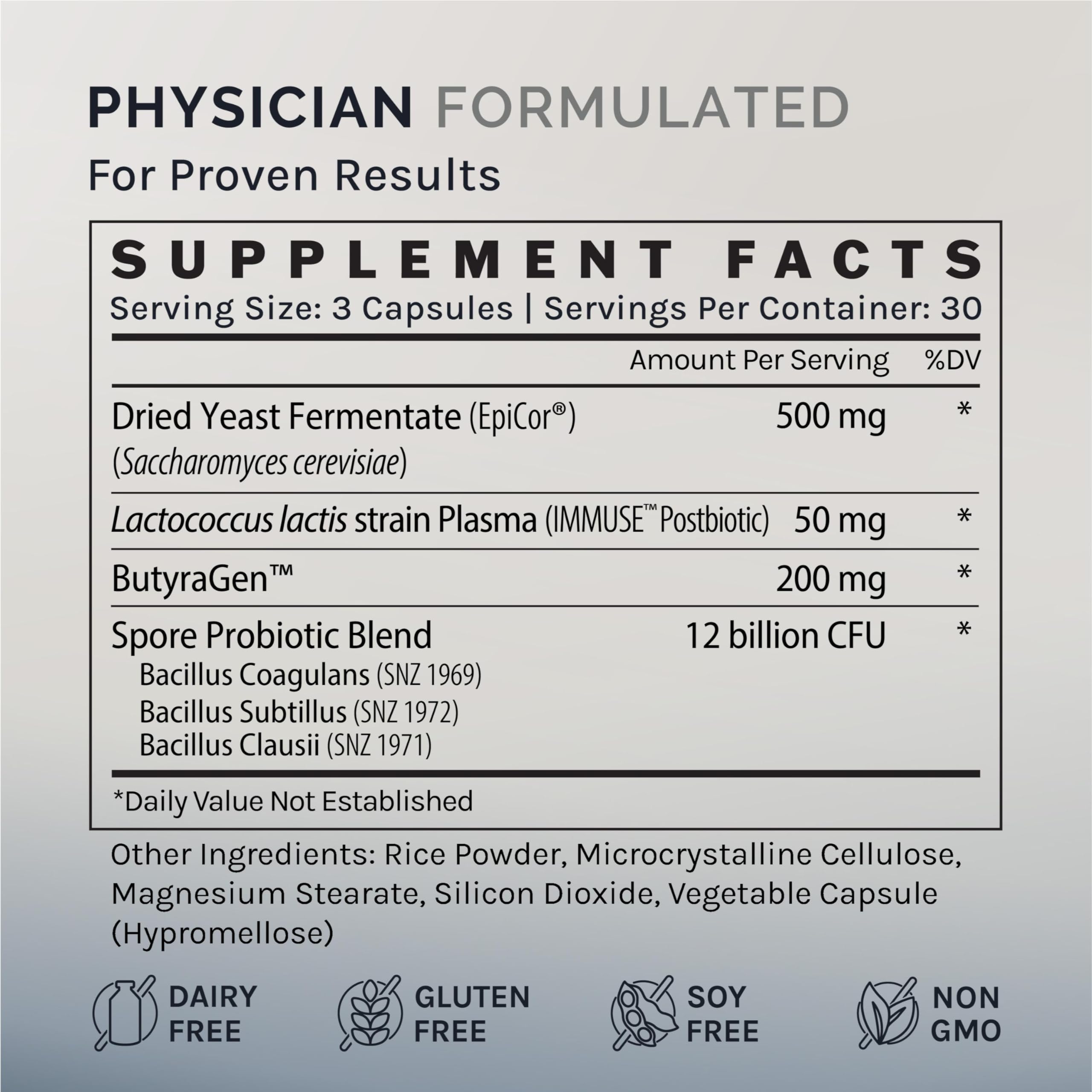 InfiniWell GI Prime - Pre, Post & Probiotics for Digestive Health - Aid Immune Function & Support The Gut-Brain Axis - with Bacillus Probiotics for Women & Men (90 Capsules) InfiniWellAu supplements