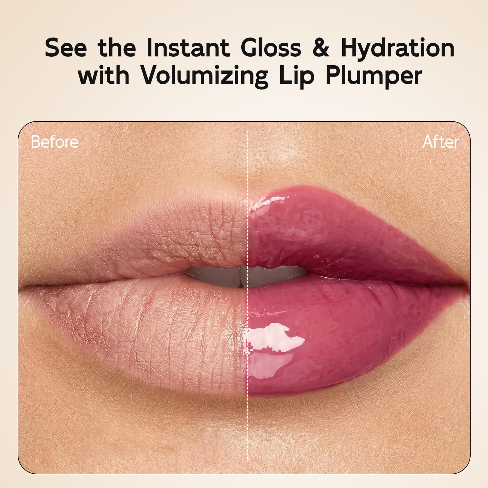 YouthVibe 5% Volufiline Lip Plumper, Nourishing & Anti Aging Over Time with Squalane, Shea Butter, Collagen, Peptide & PDRN - No Burning, No Tingling for Gentle Daily Plumping YouthVibeAu supplements