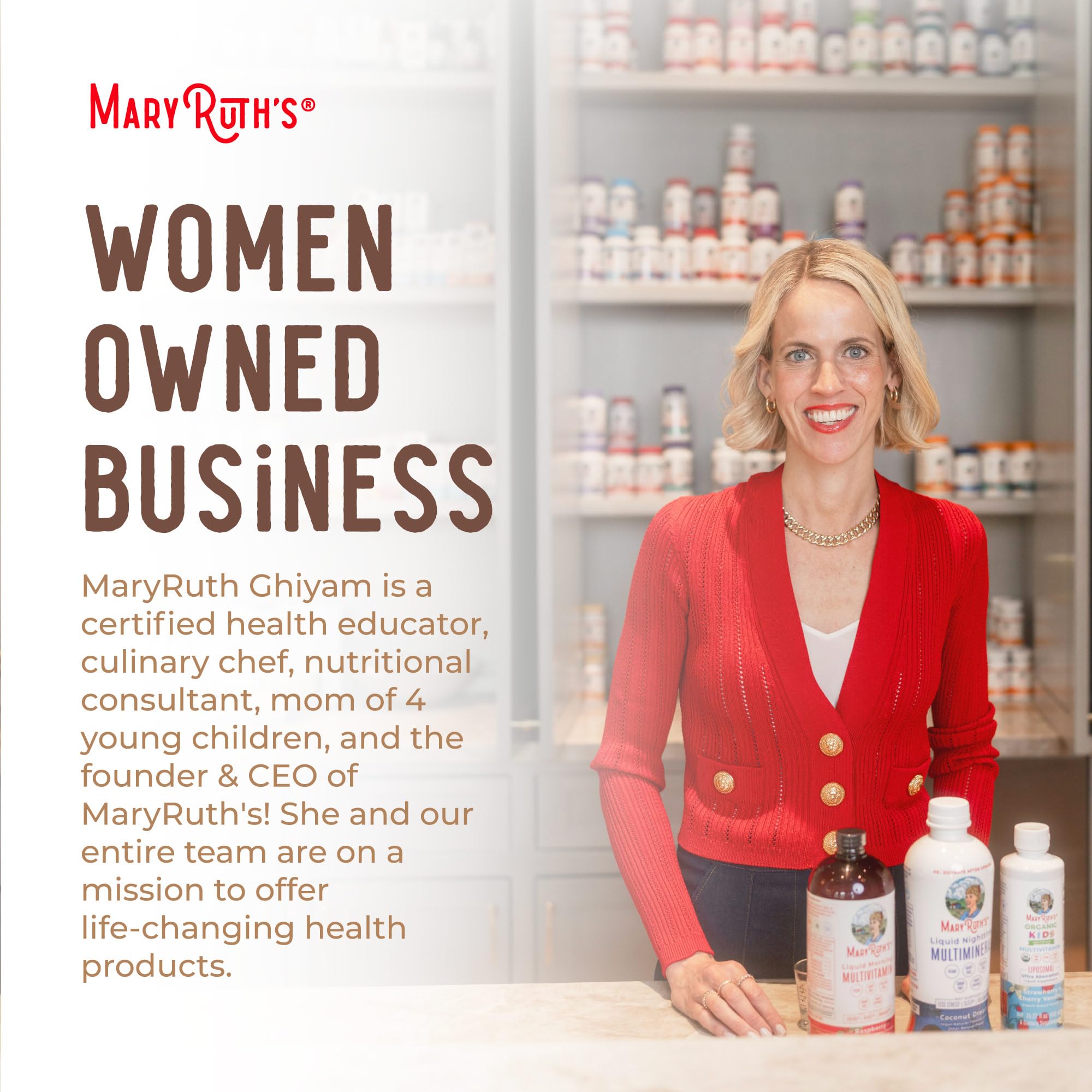 MaryRuth's Mushroom Complex | Lion's Mane | Turkey Tail | Reishi Mushroom | Shiitake Mushrooms | Alcohol Free | Mushroom Blend | Organic | Non-GMO | Vegan | 30 Servings MARYRUTH'SUS supplements
