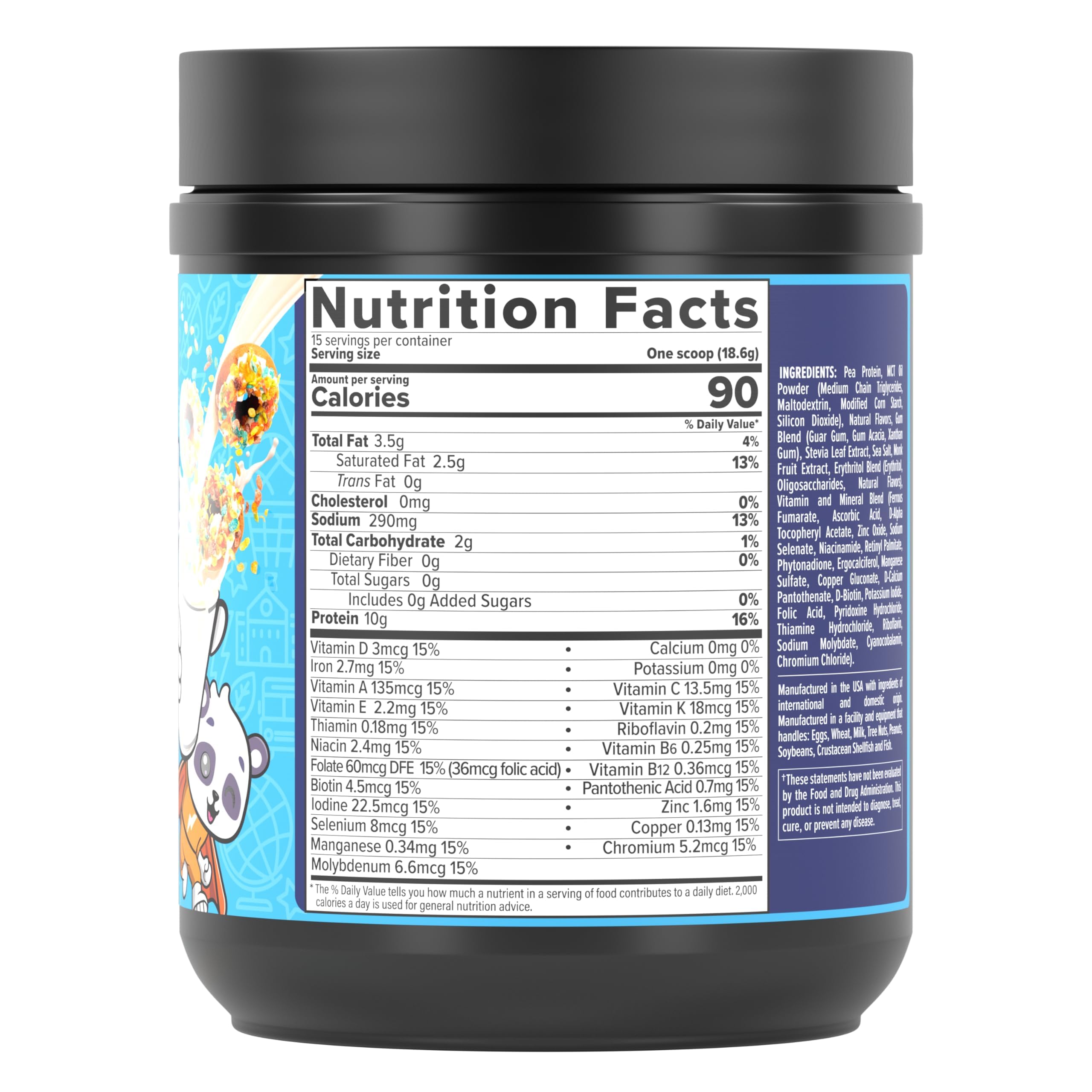 InnoSupps Fruity Donut Plant-Powered Protein for Kids: Essential Nutrients, Delicious InnoSuppsUS supplements