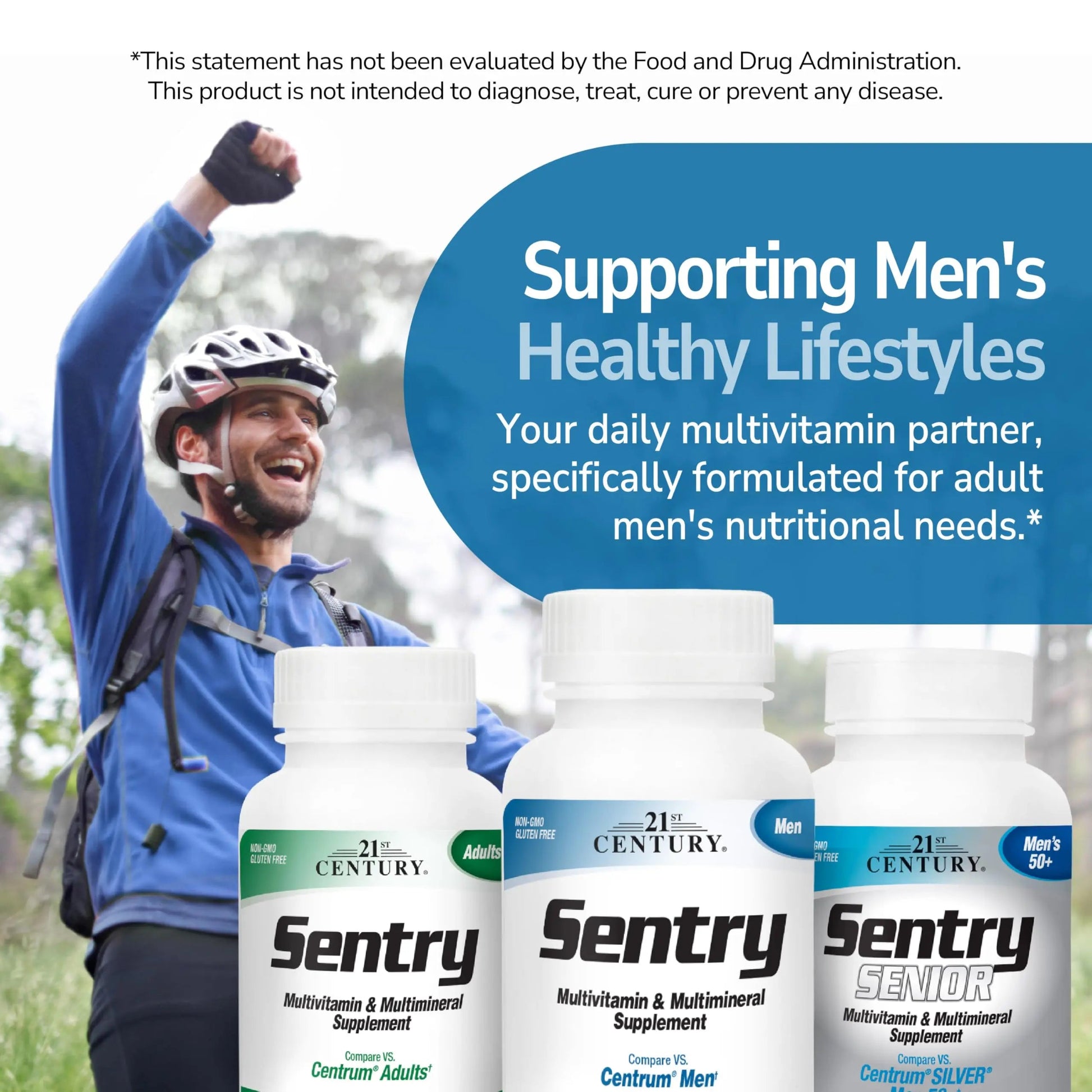 21st Century Sentry Men Multivitamin, 120 Count 21st CenturyAu supplements
