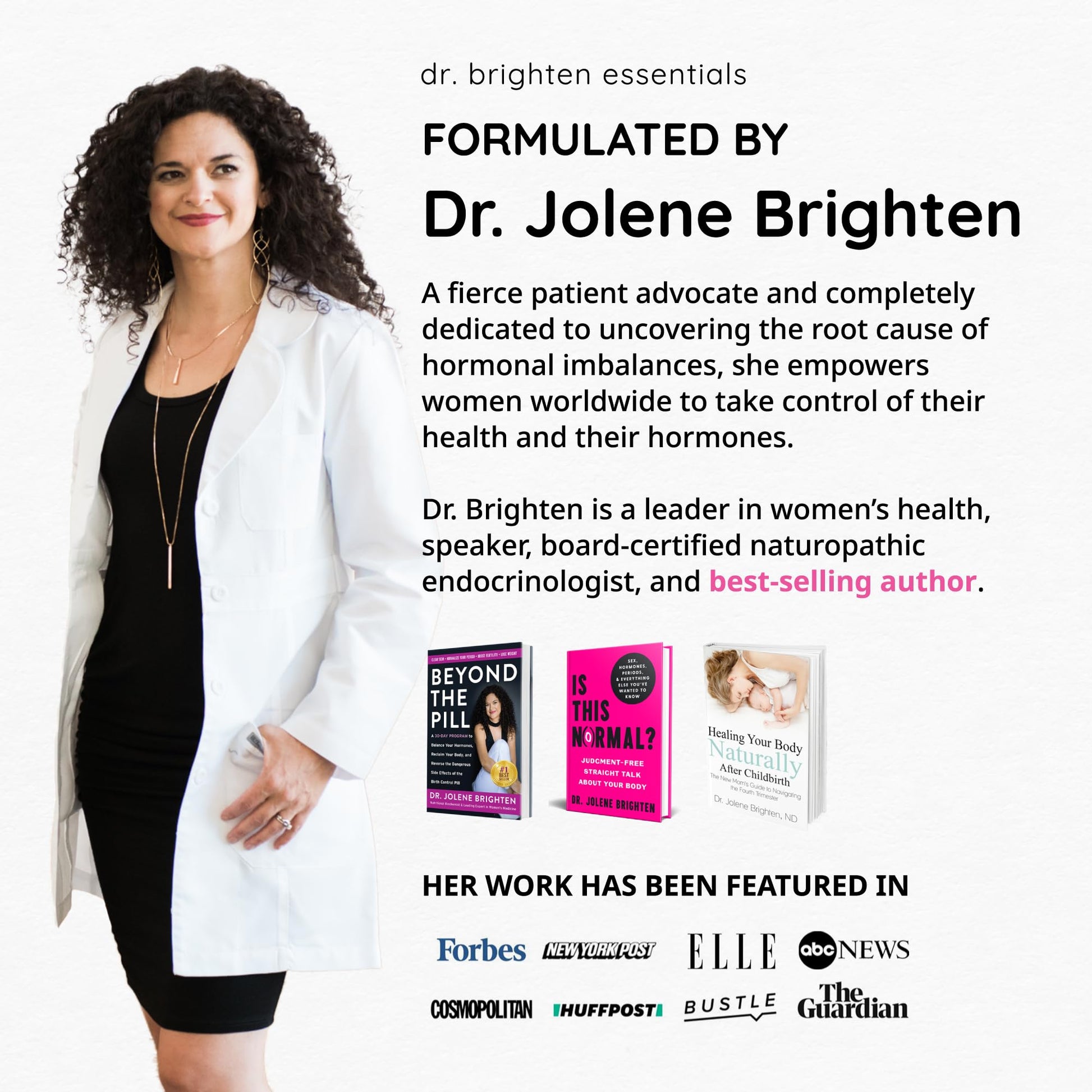 Dr. Brighten Balance - Hormone Balance for Women with Chasteberry and DIM - Targets Hormonal Acne, Period Issues, & PMS - Vegan, Non-GMO Dr. BrightenAu supplements