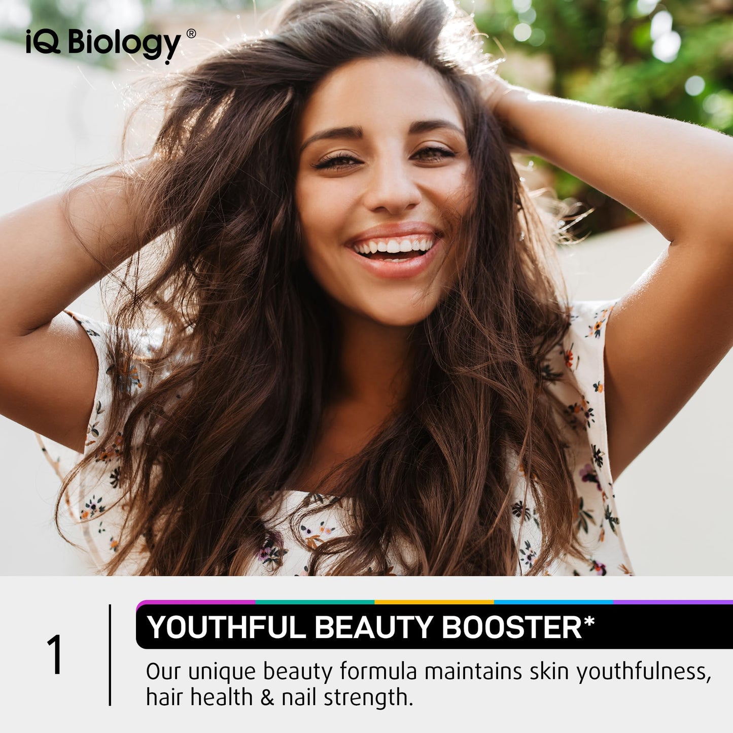 IQ BIOLOGY Biotin Collagen Keratin Astragalus Magnesium Ashwagandha Vitamin D3 Vitamin C IQ BIOLOGYUS supplements