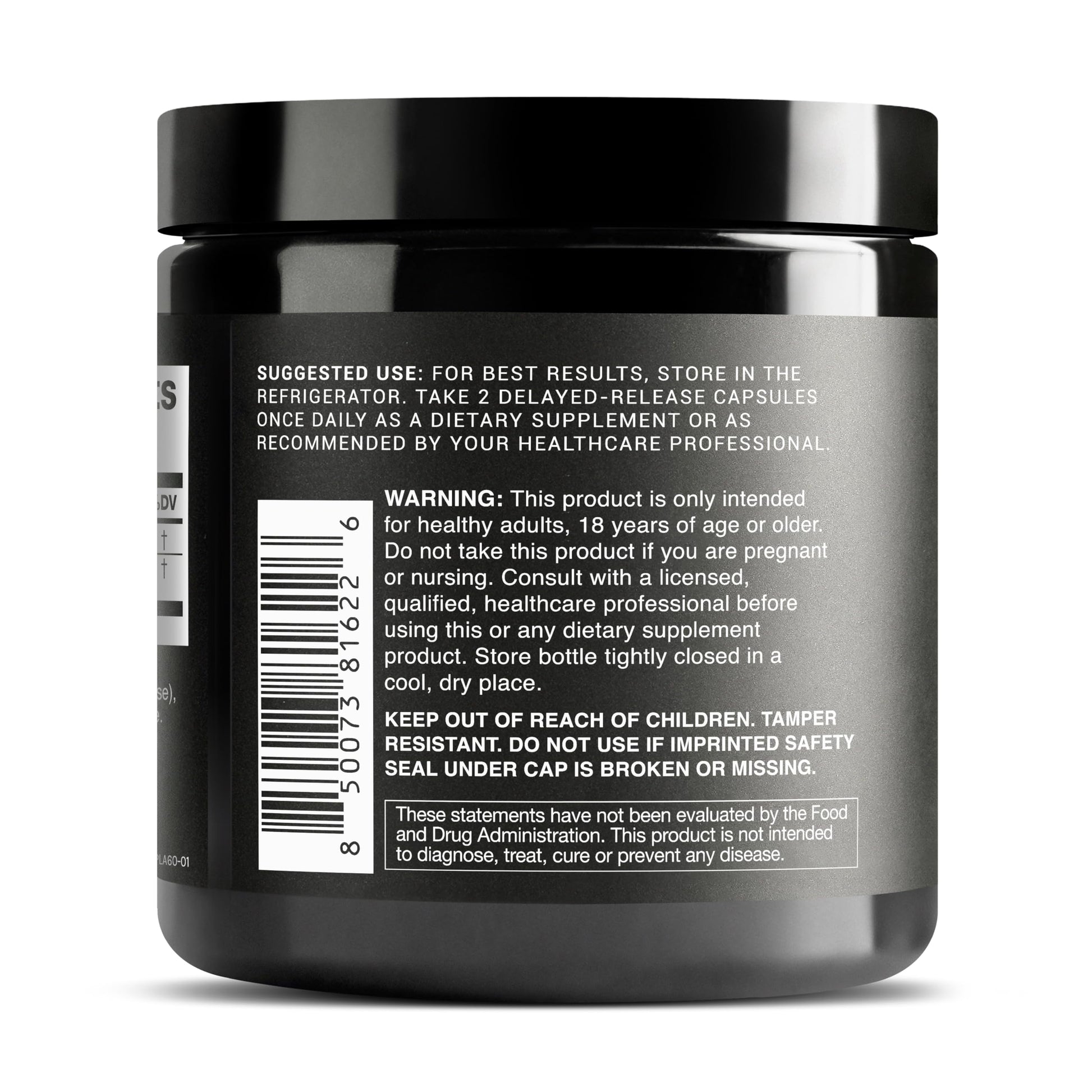 Toniiq Lactobacillus Plantarum – 100 Billion CFU High-Strength Single-Strain Probiotic with FOS – Delayed-Release Veggie Capsules – Third-Party Tested Potency – 60 Capsules ToniiqAu supplements