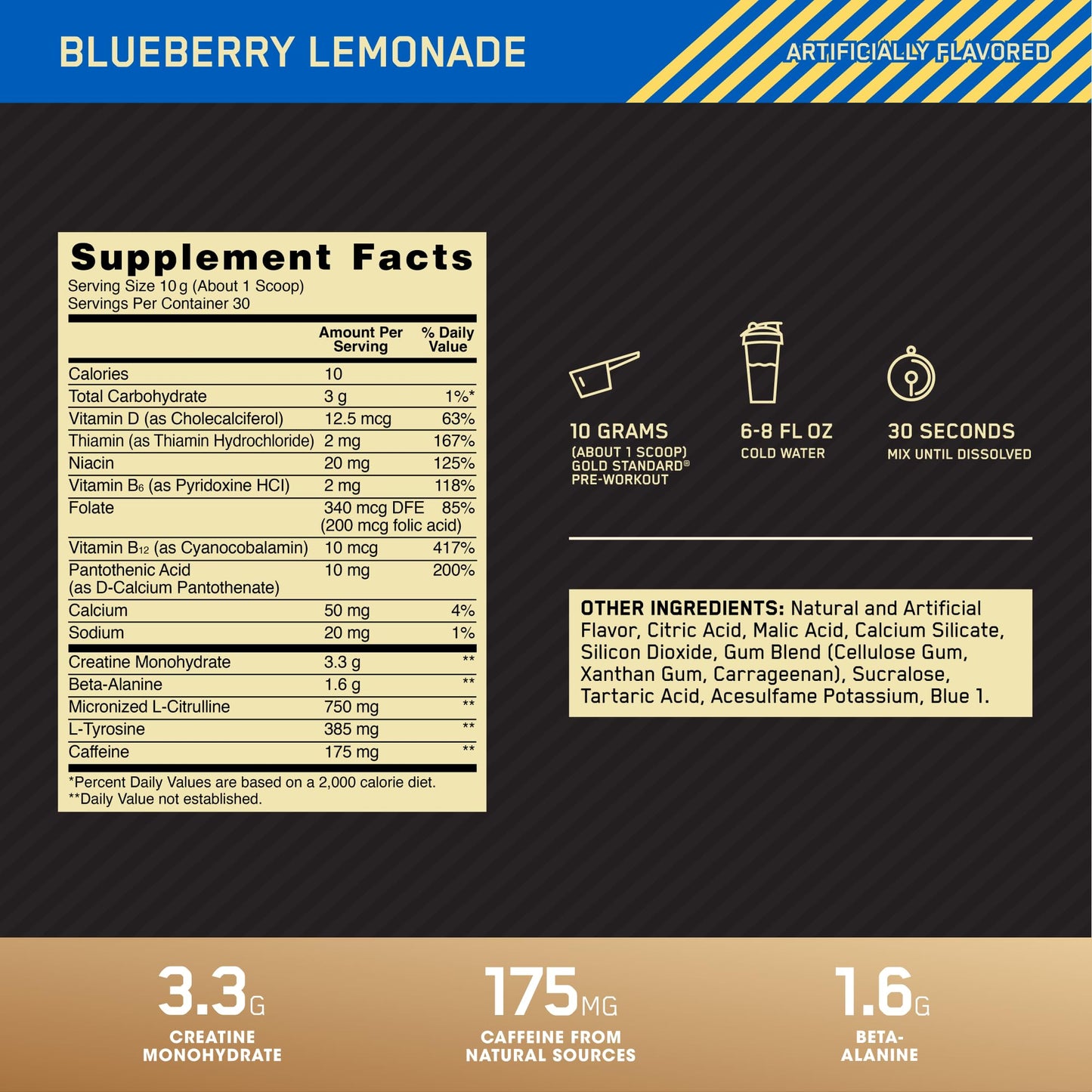 Optimum Nutrition Gold Standard Pre-Workout & Gold Standard 100% Whey Protein Optimum NutritionUS supplements