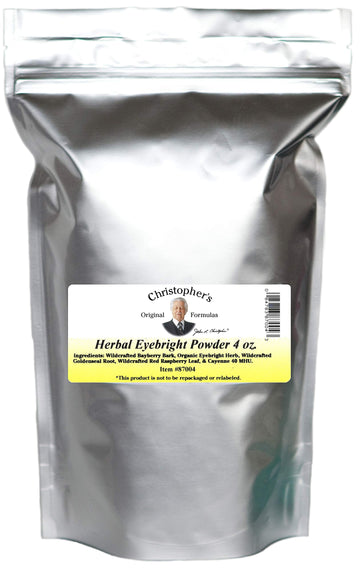 Christophers Original Formulas Herbal Eyebright Powder 4 OZ Christopher's Original FormulasAu supplements