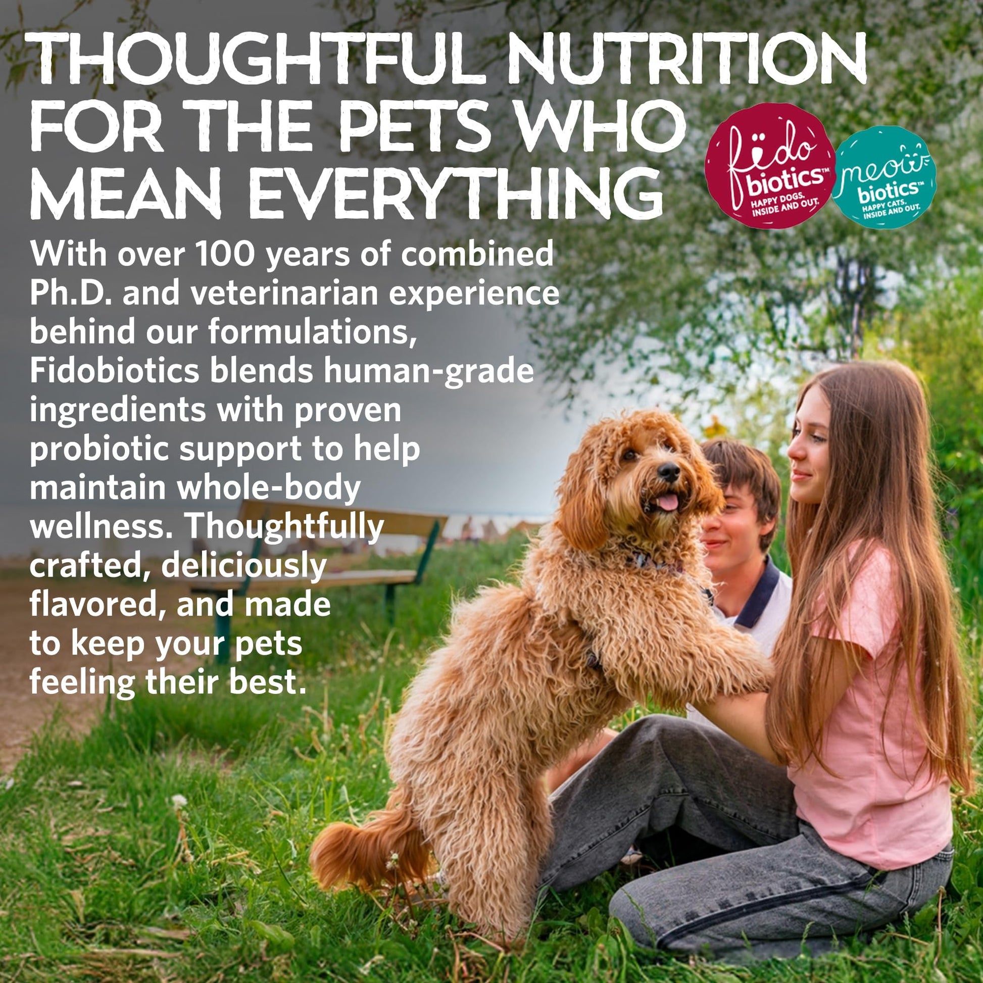 Fidobiotics Goat Milk Powder for Dogs, Mix and Serve Gut and Brain Health Support with Prebiotics, Probiotics, & Postbiotics, Ginger Shroom Flavor, 32oz FidobioticsAu supplements