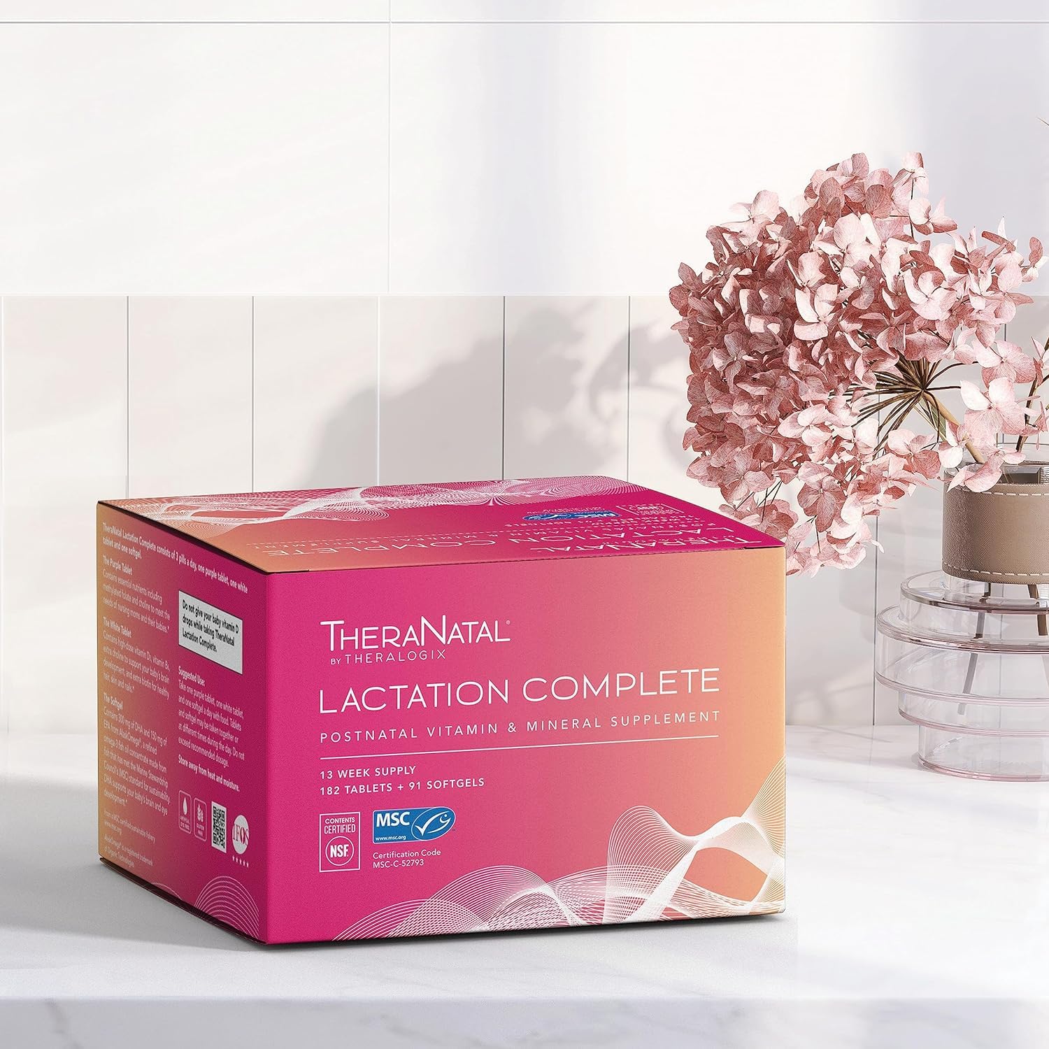 Theralogix TheraNatal Lactation Complete Postnatal Vitamin Supplement - 13-Week TheralogixUS supplements