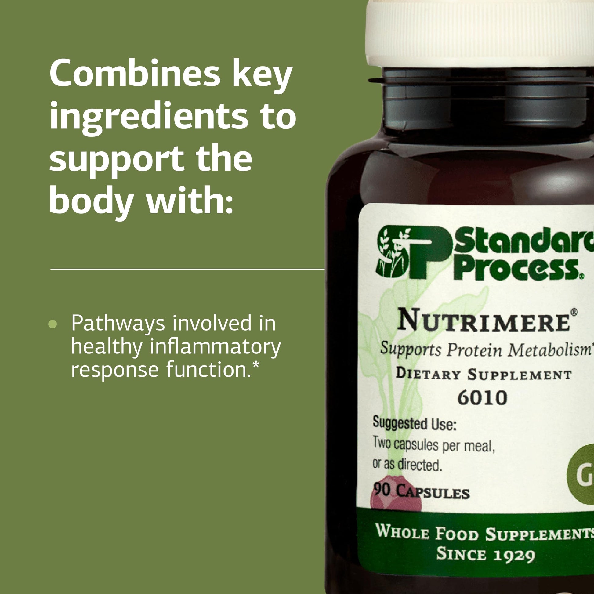 Standard Process Nutrimere - Supports Joint Health - Joint Supplement with Perna Canaliculus & New Zealand Green Mussel - Gluten-Free, Non-Soy & Non-Dairy - 90 Capsules Standard Process Inc.Au supplements