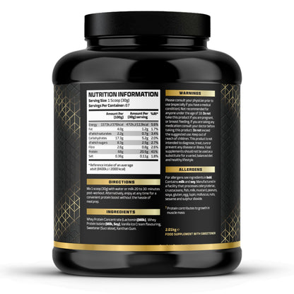 Beast Pharm | WHEY Protein Powder | 2.01kg/67 Servings | Vanilla Ice Cream Beast PharmUS supplements