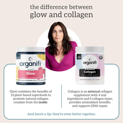 Organifi Unflavored Collagen Powder - Supports Stronger Skin, Nail, and Hair, 40 Servings OrganifiUS supplements