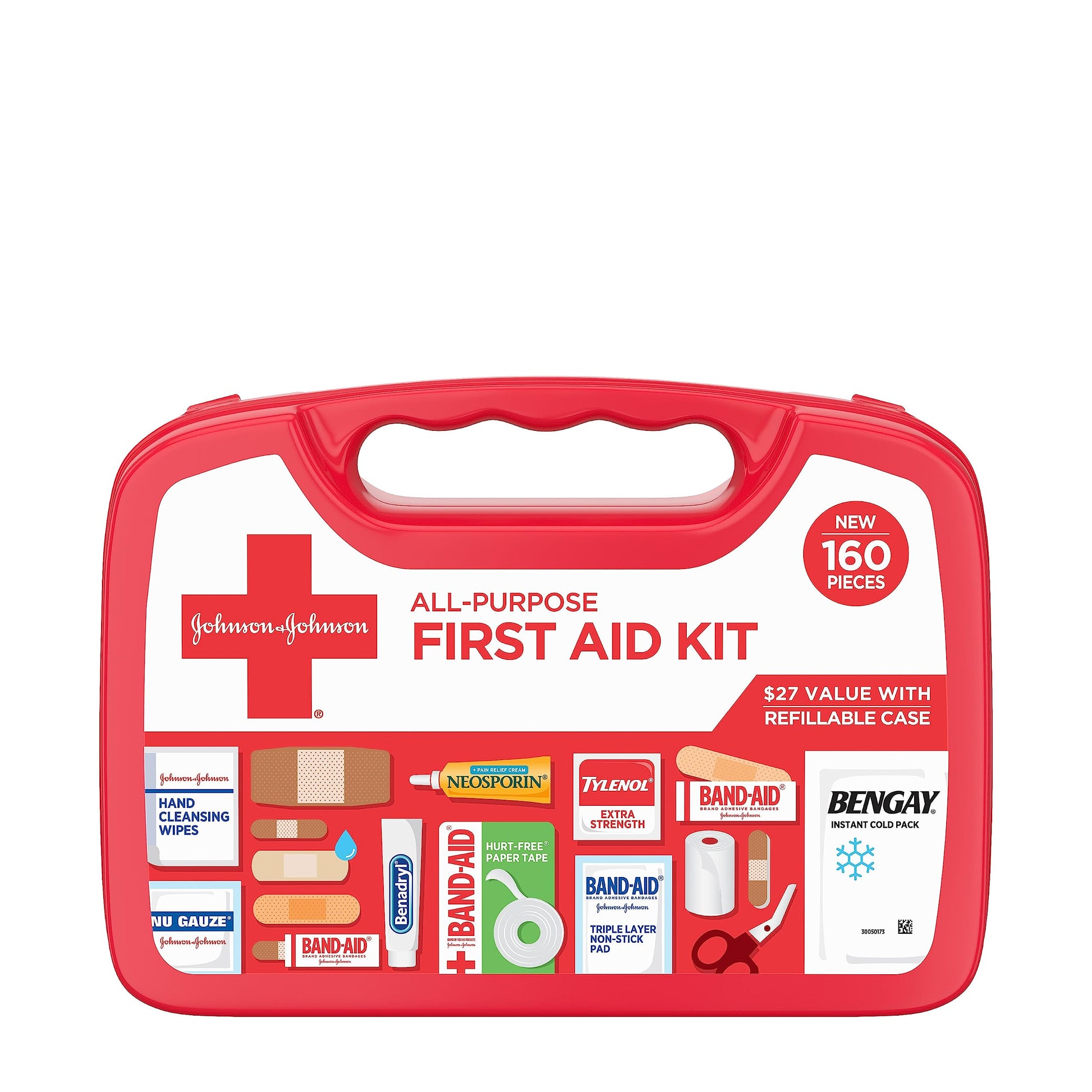 Johnson & Johnson All-Purpose Portable Compact First Aid Kit for Minor Cut Johnson & JohnsonAu supplements