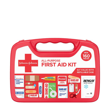 Johnson & Johnson All-Purpose Portable Compact First Aid Kit for Minor Cut Johnson & JohnsonAu supplements