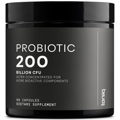 Toniiq 200 Billion CFU Probiotic Supplement 30 Verified Third-Party Tested Strains - Fully Shelf-Stable Probiotics Formula ToniiqUS supplements