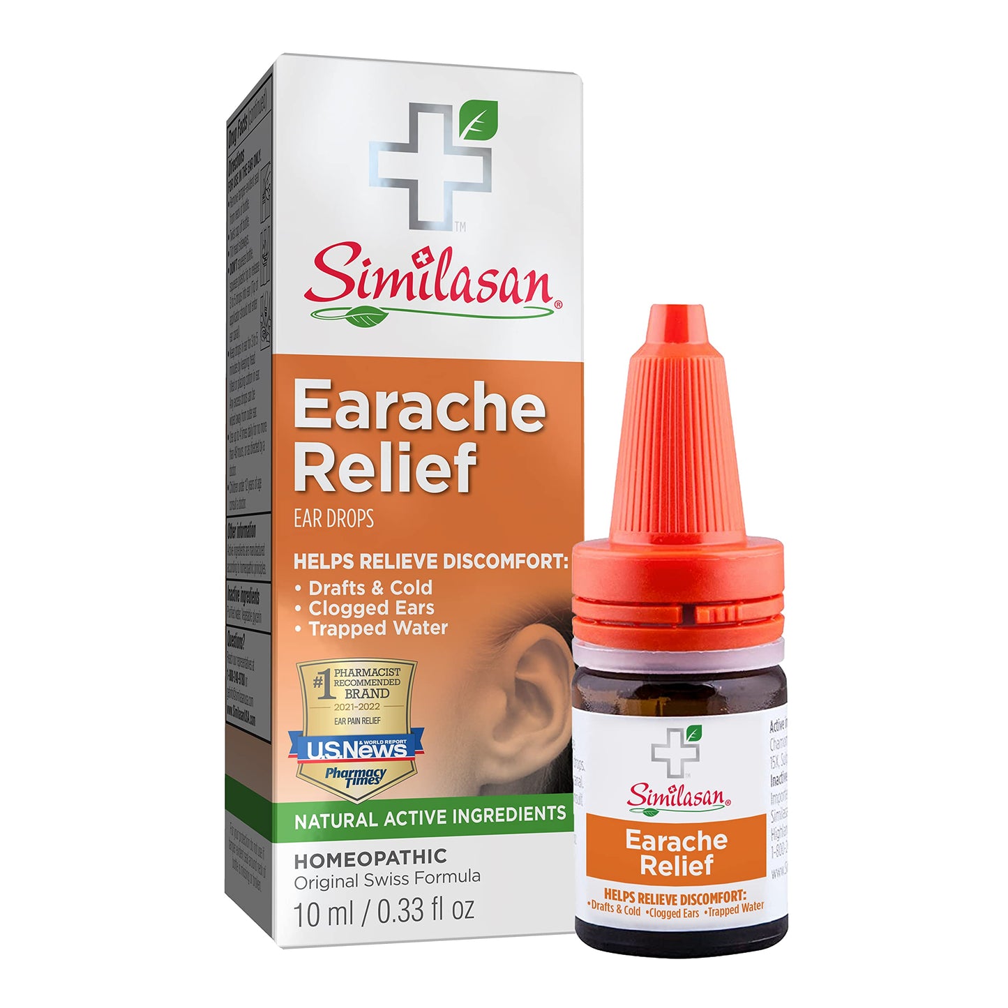 Similasan Earache Relief Ear Drops 10 ml SimilasanUS supplements