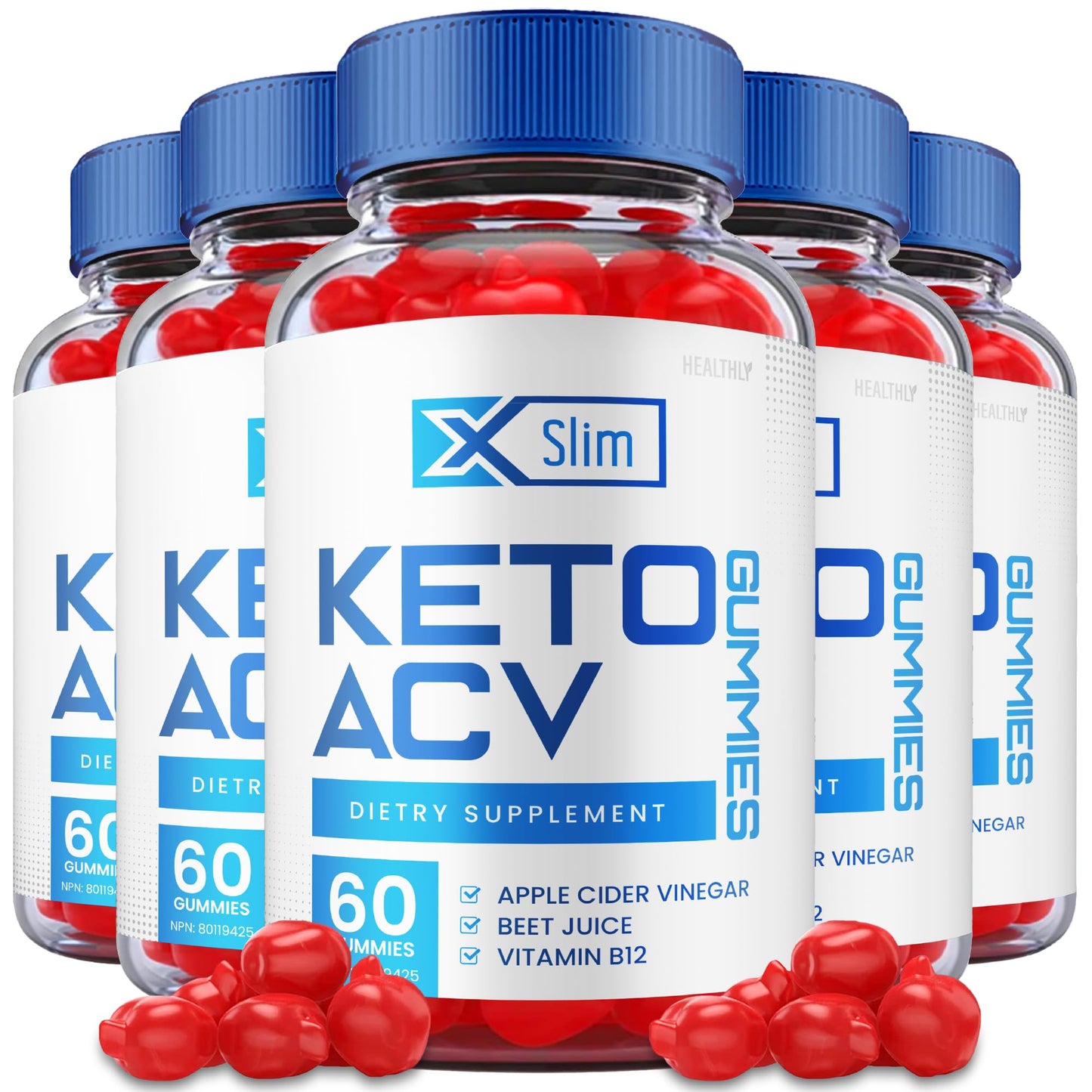 (5 Pack) Xslim Keto Acv Gummies, Xslim Keto Gummies, X Slim Keto Acv Gummies Weight HealthlyUS supplements