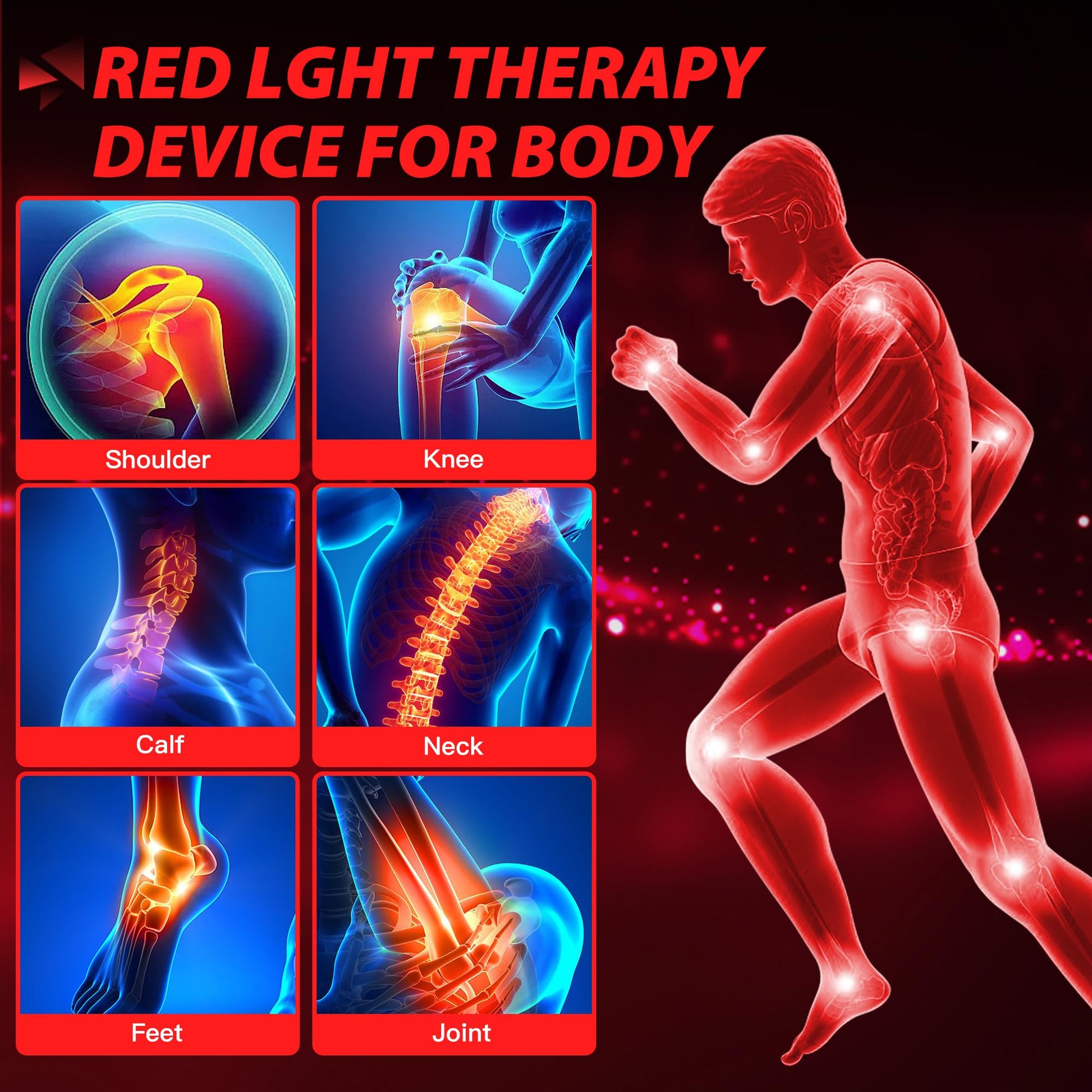Dexnump Red Light Therapy for Face, 324 LEDs Red Light Therapy Lamp Height Free Adjustment Infrared DexnumpAu supplements