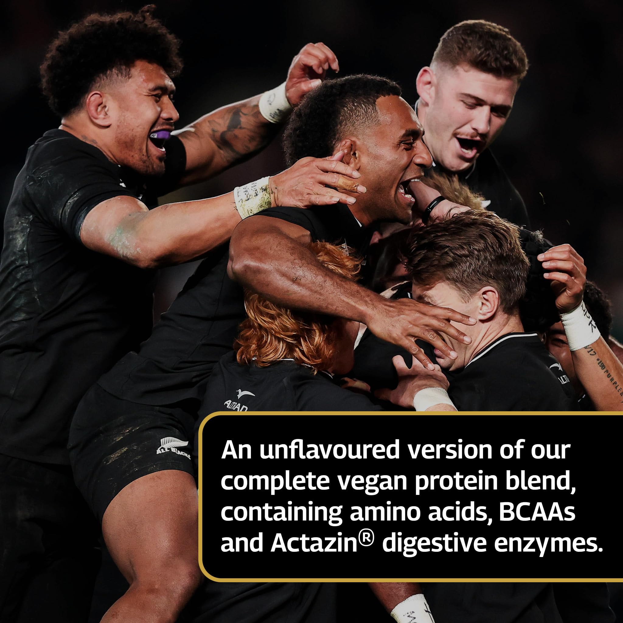Healthspan Elite Plant Protein Vegan Blend (750g) | All Blacks Partner | 23g Protein Per Serving Healthspan EliteAu supplements