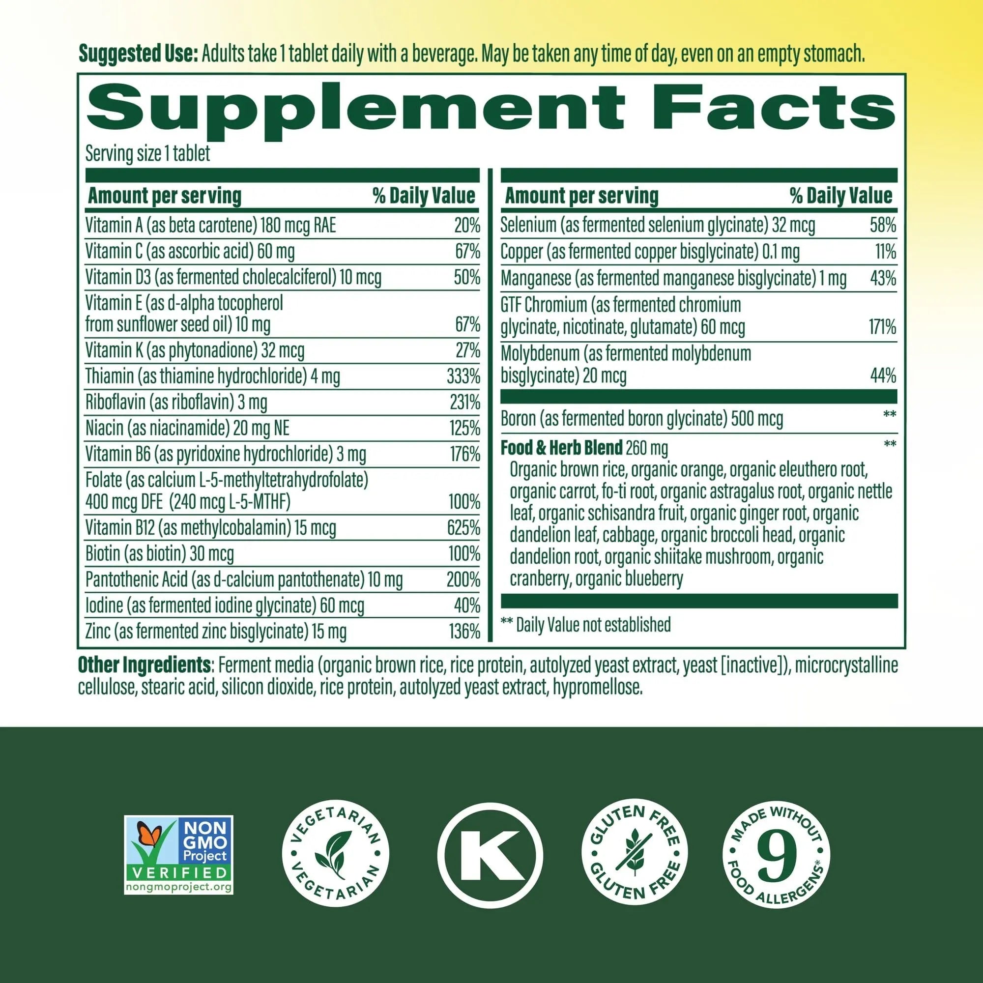 MegaFood One Daily Mens Multivitamins - Multivitamin for Men - Vitamin C, Vitamin D3 & Vitamin B12 - Muscle, Energy Metabolism & Immune Support MegaFoodAu supplements