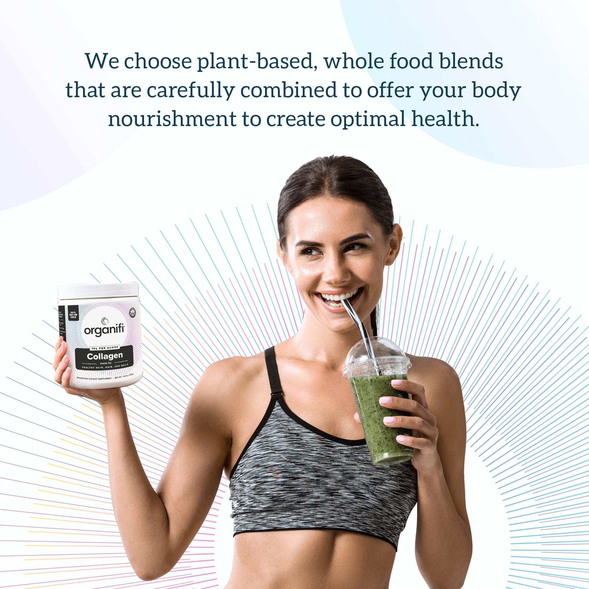 Organifi Unflavored Collagen Powder - Supports Stronger Skin, Nail, and Hair, 40 Servings OrganifiUS supplements