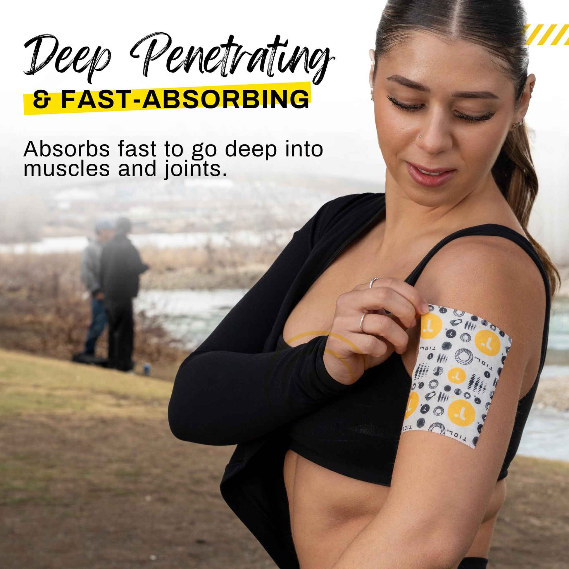 TIDL Recovery Patches, 20 Count, Maximum Strength for Targeted Back Pain, Joint & Muscle Pain Relief, Immediate Numbing & Soothing, Non-Stick Adhesive for Easy Application & Removal TIDLAu supplements